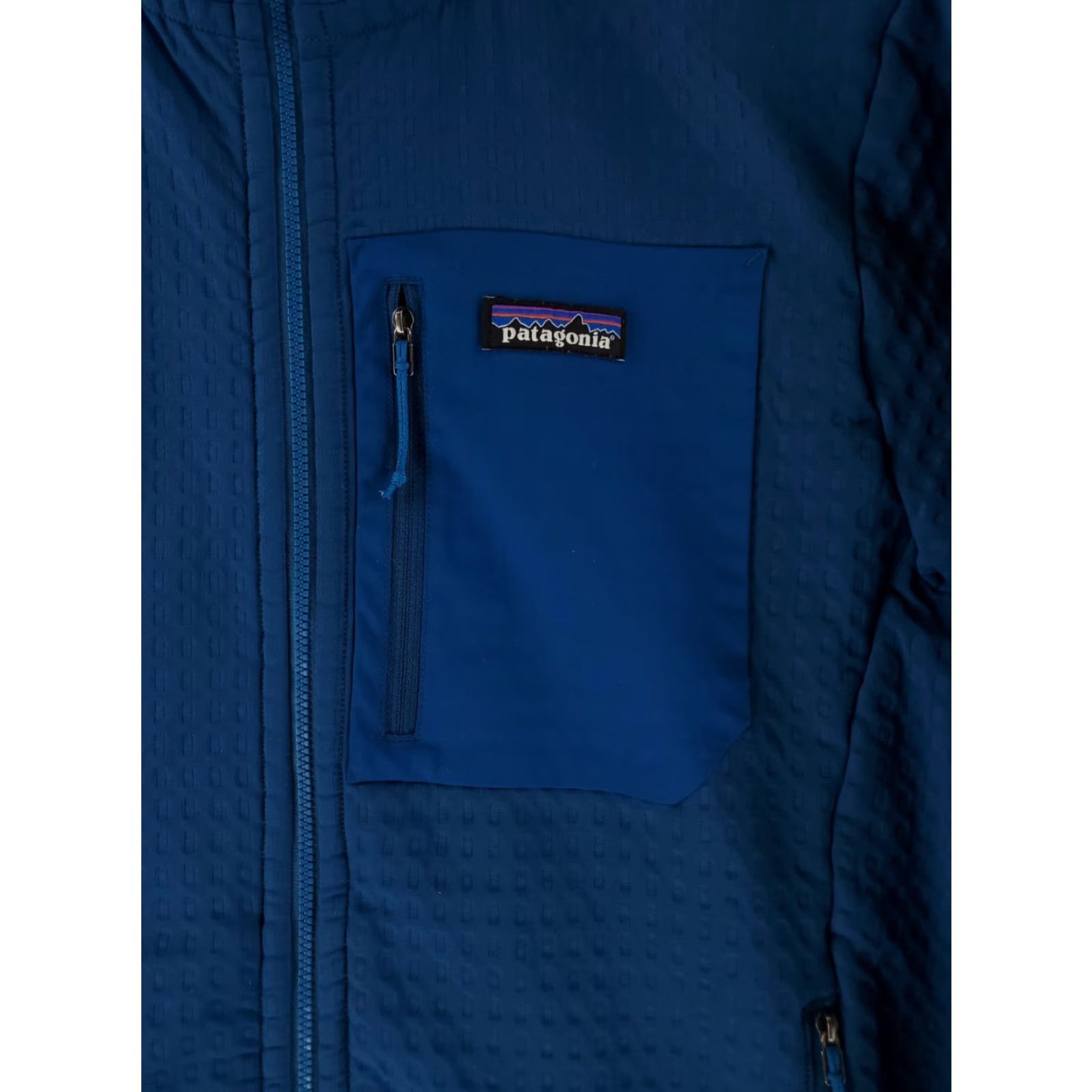 Patagonia Patagonia Jacket R2 TechFace Regulator Blue Mens M Windbreaker, Regular, Polyester, Men Size US M / EU 48-50 / 2 - 2 Thumbnail