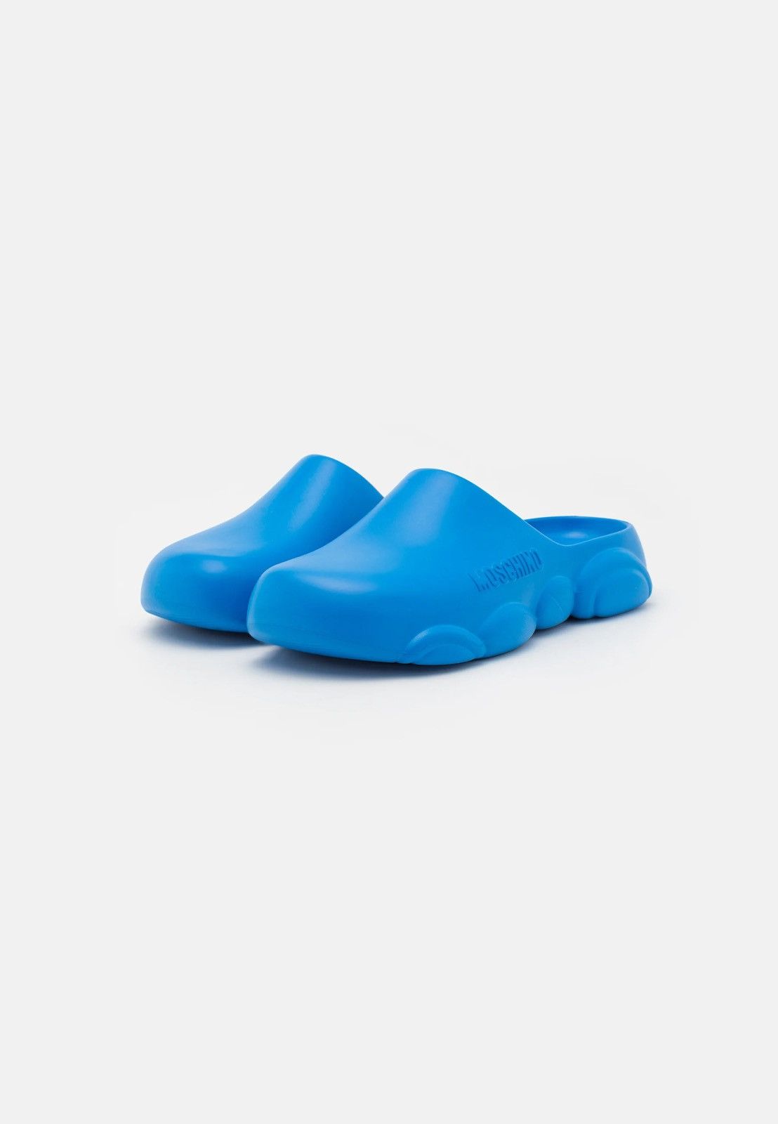 Moschino !DS! SS23 Moschino Cobalto Blue Gummy Bear Mules Size US 10.5 / EU 43-44 - 1 Thumbnail
