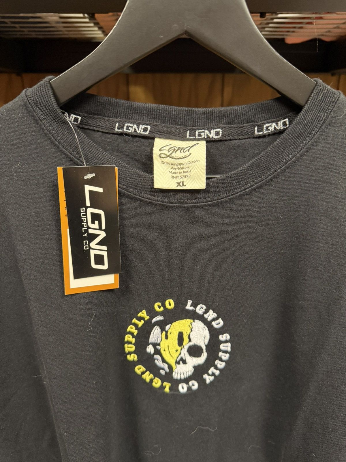 Other NWT LGND Supply Co Premium Heavyweight Men’s XL Tee Black Size US XL / EU 56 / 4 - 2 Thumbnail