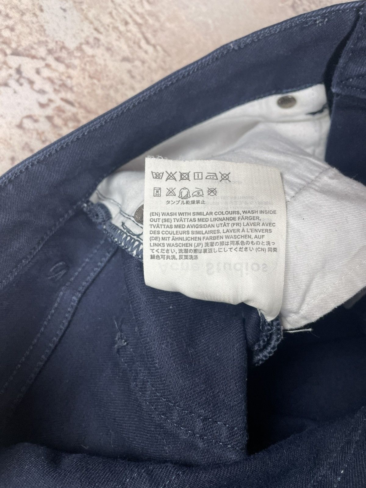 Acne Studios Acne Studios W28 L34 Skin 5 BlueFin Navy Slim Fit Womens EGV Size 28" / US 6 / IT 42 - 6 Thumbnail