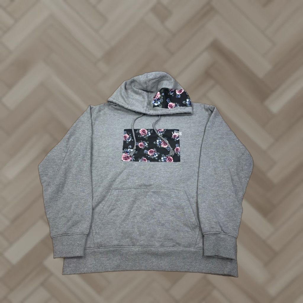 Vans Vans Pullover Hoodie Gray M Graphic Print Beach Skateboarding Unisex Adults Hoodie Size M Size US M / EU 48-50 / 2 - 1 Thumbnail