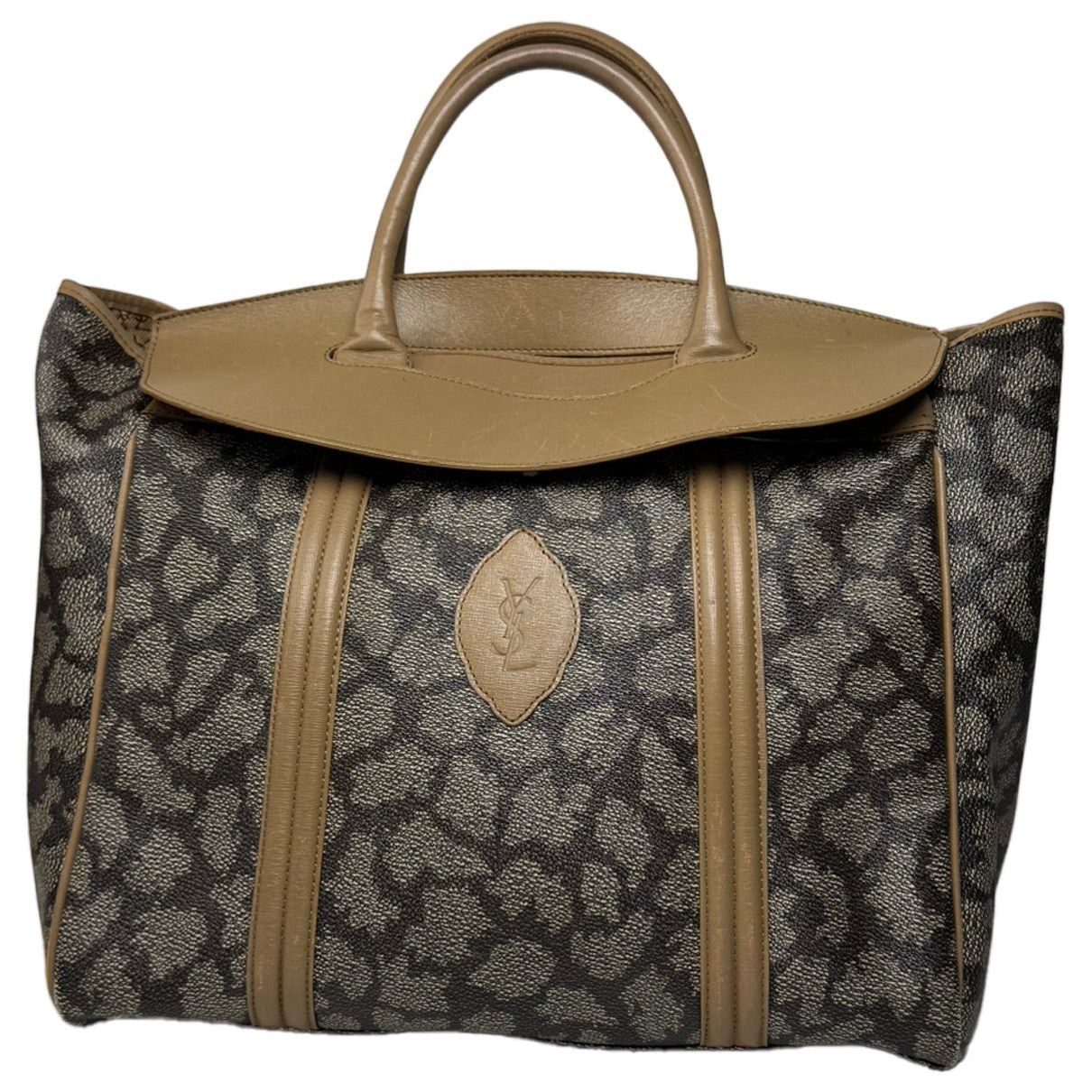 Yves Saint Laurent Black Leather Handbag Size ONE SIZE - 1 Thumbnail