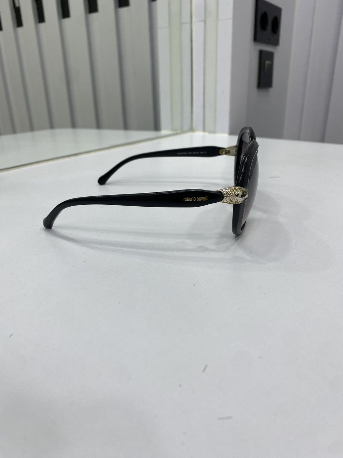Roberto Cavalli Roberto cavalli keid 875s-01b sunglasess Size ONE SIZE - 3 Thumbnail