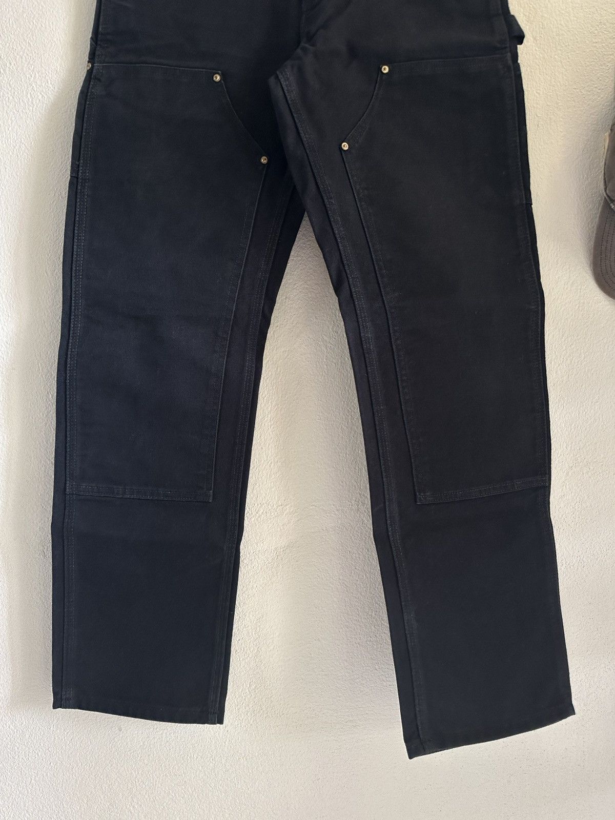 Carhartt (29x32) Vintage Carhartt Double Knee B01 BLK Size US 29 - 4 Thumbnail