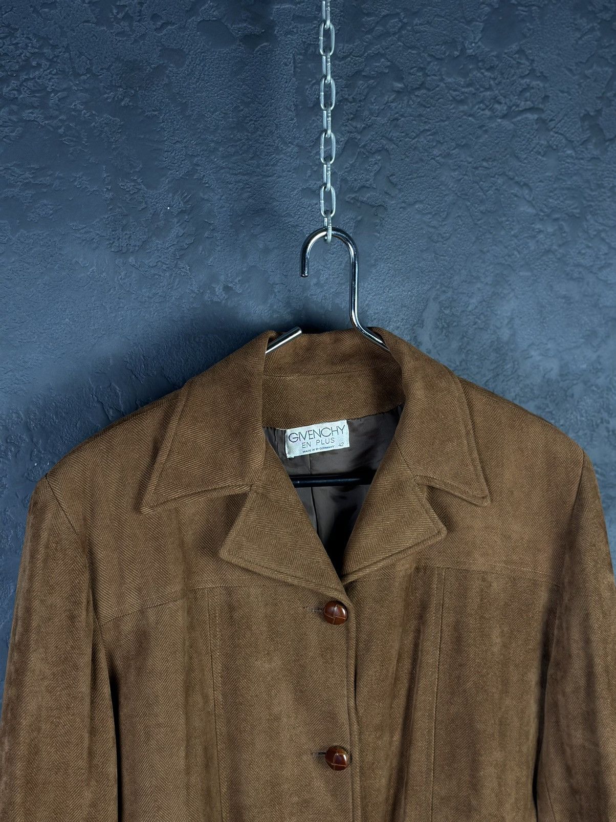Givenchy Vintage Givenchy 90's EN PLUS Long Blazer Size 42 Viscose Size 42R - 2 Thumbnail