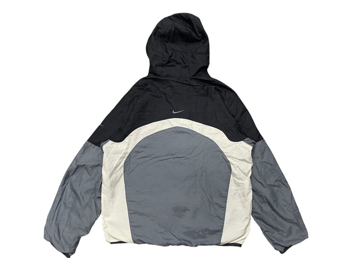 Nike × Vintage 2000s NIKE REVERSIBLE NYLON/FLEECE HOODIE ZIPPER JACKET Size US M / EU 48-50 / 2 - 4 Thumbnail