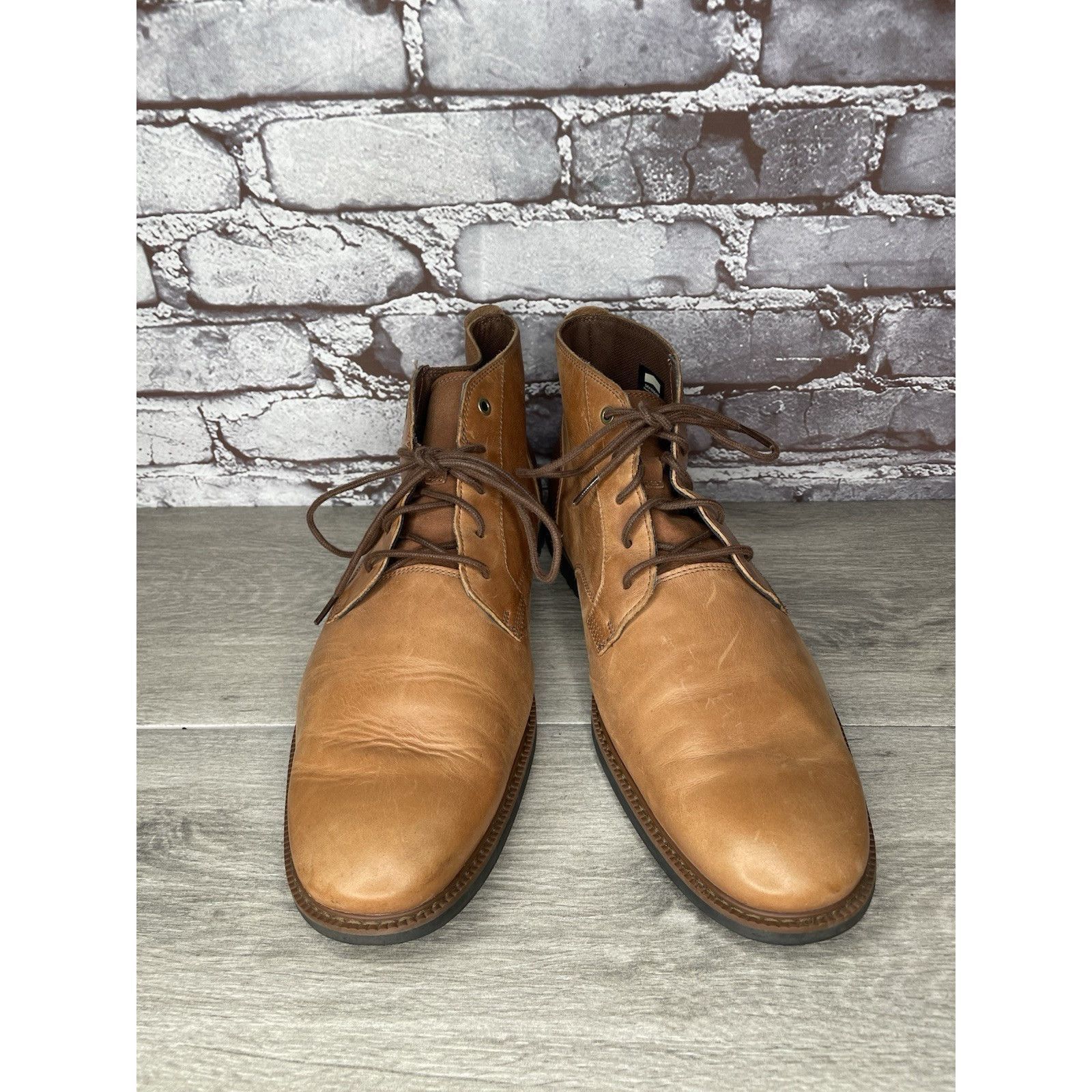 Timberland Timberland Lafayette Park Brown Leather Chukka Lace Up Boots Size US 12 / EU 45 - 8 Thumbnail