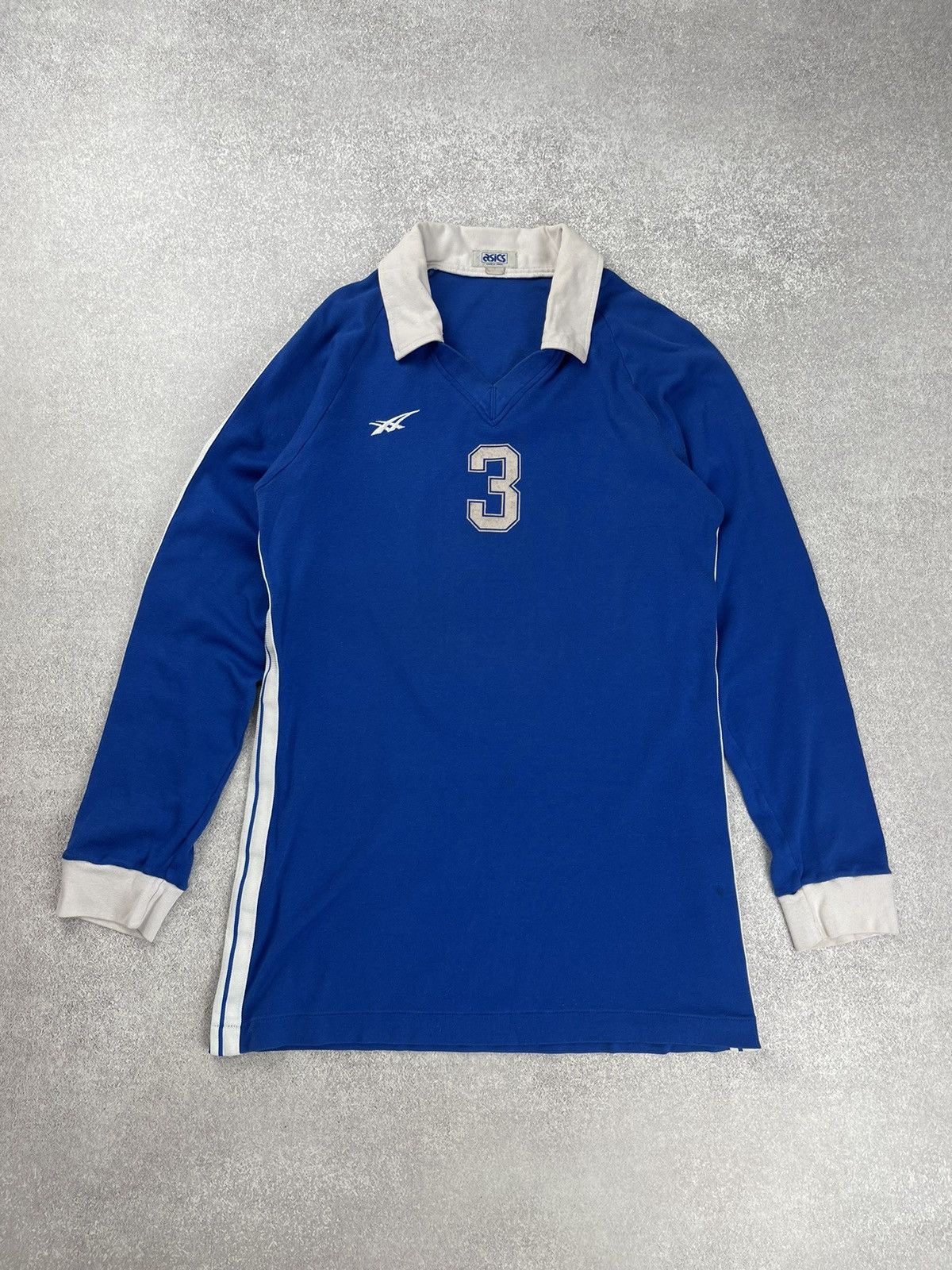 Asics Vintage Asics Italy Jersey Made in Japan Size S-M Size US M / EU 48-50 / 2 - 1 Thumbnail