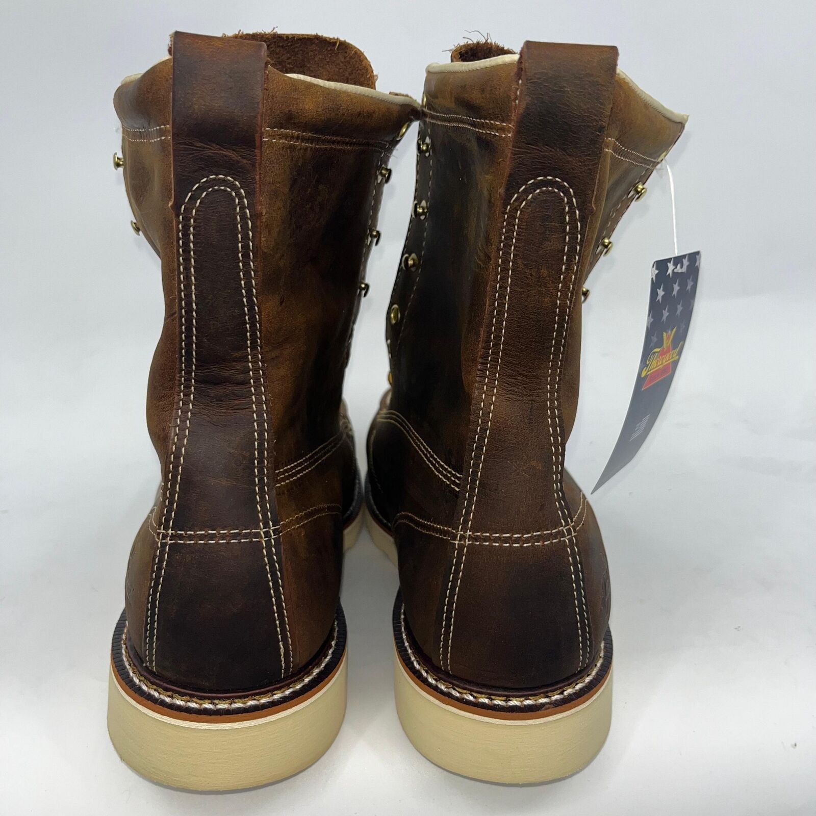Merrell Thorogood Men's 8" Steel Toe Wedge Work Boots Size 11D Size US 11 / EU 44 - 2 Thumbnail