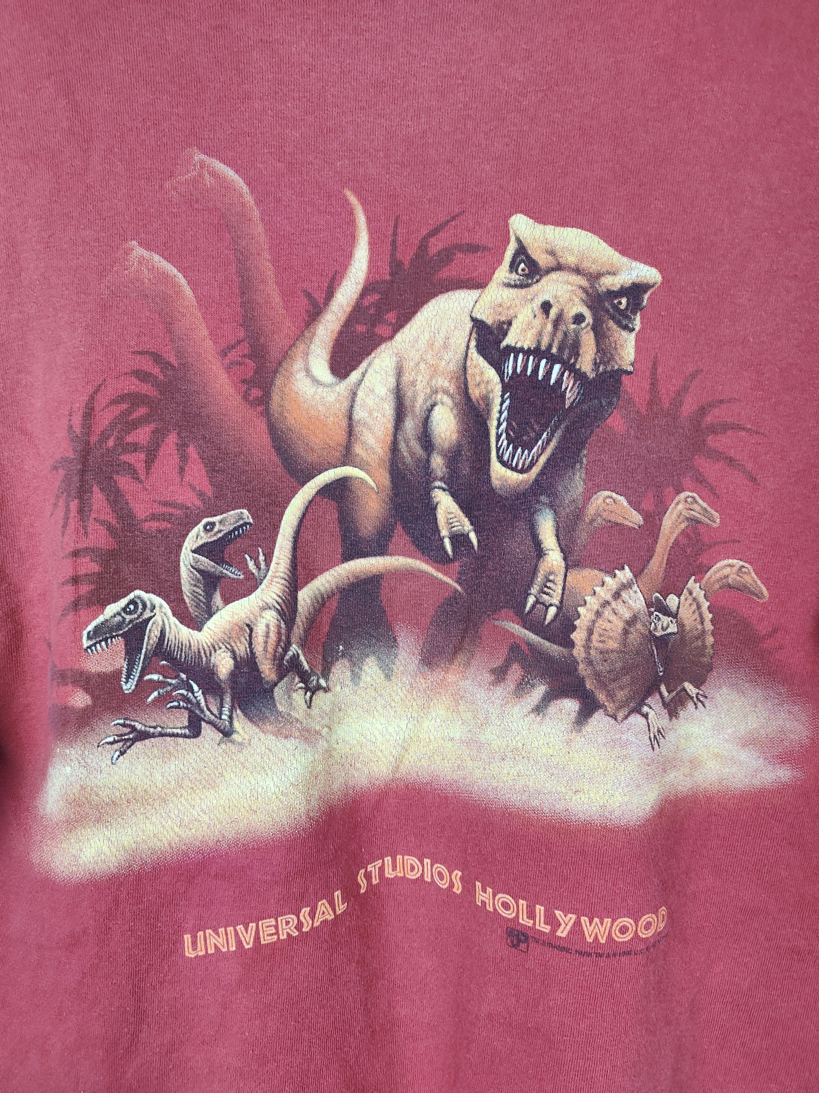 Vintage Vintage 90s Jurassic Park Movie Shirt Size US S / EU 44-46 / 1 - 2 Thumbnail