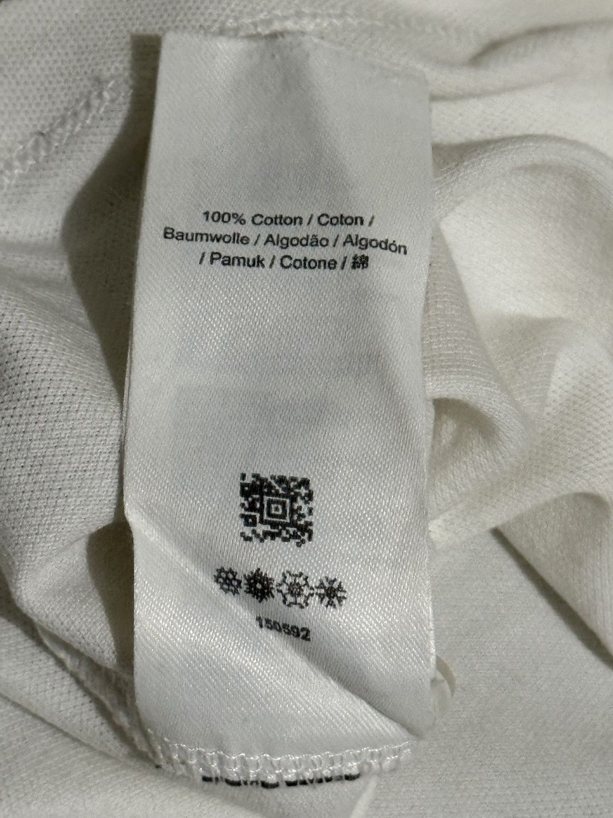Fred Perry × Raf Simons Fred Perry x Raf Simons Printed Cotton Polo White Size US XL / EU 56 / 4 - 7 Thumbnail