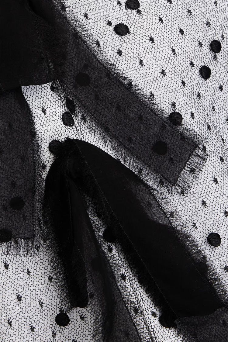 Valentino o1y0326 Patterned Shirt in White/Black Size M / US 6-8 / IT 42-44 - 3 Thumbnail