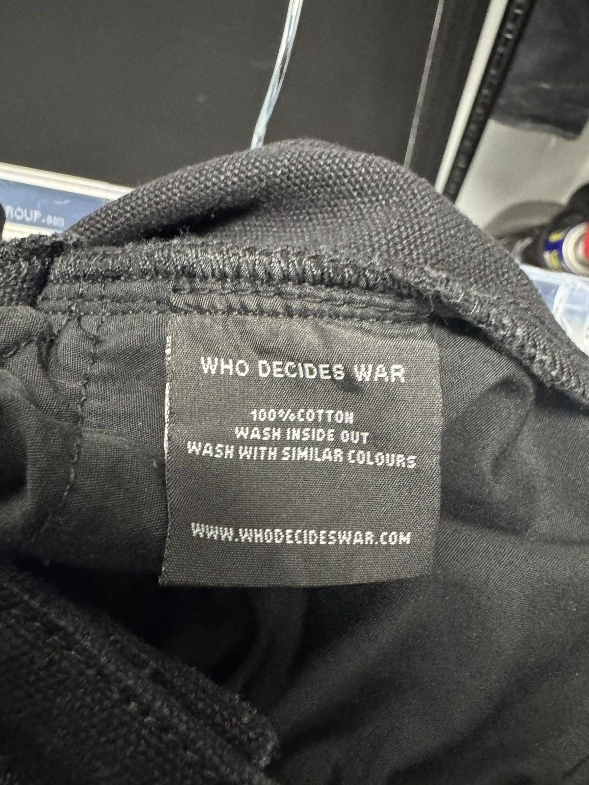 Who Decides War Who Decides War Interwoven Trousers Black Size US 32 / EU 48 - 4 Thumbnail