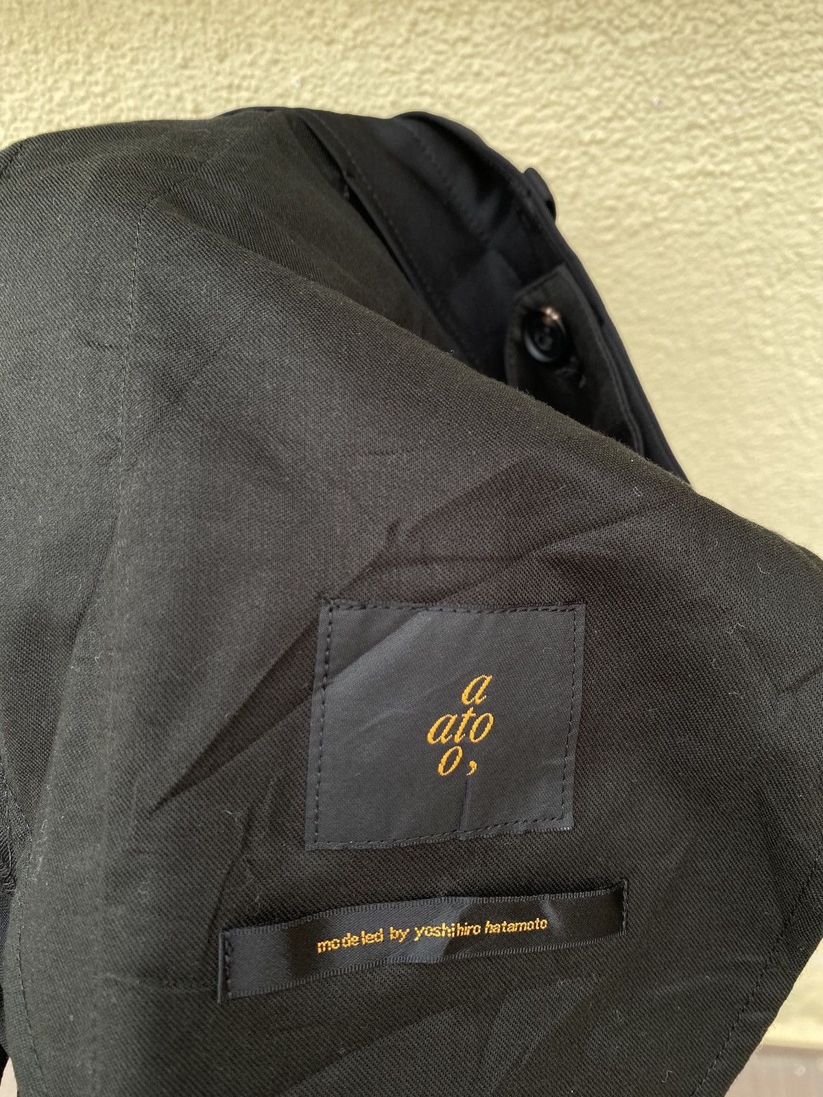 Ato Matsumoto black slim trousers Size US 32 / EU 48 - 5 Thumbnail