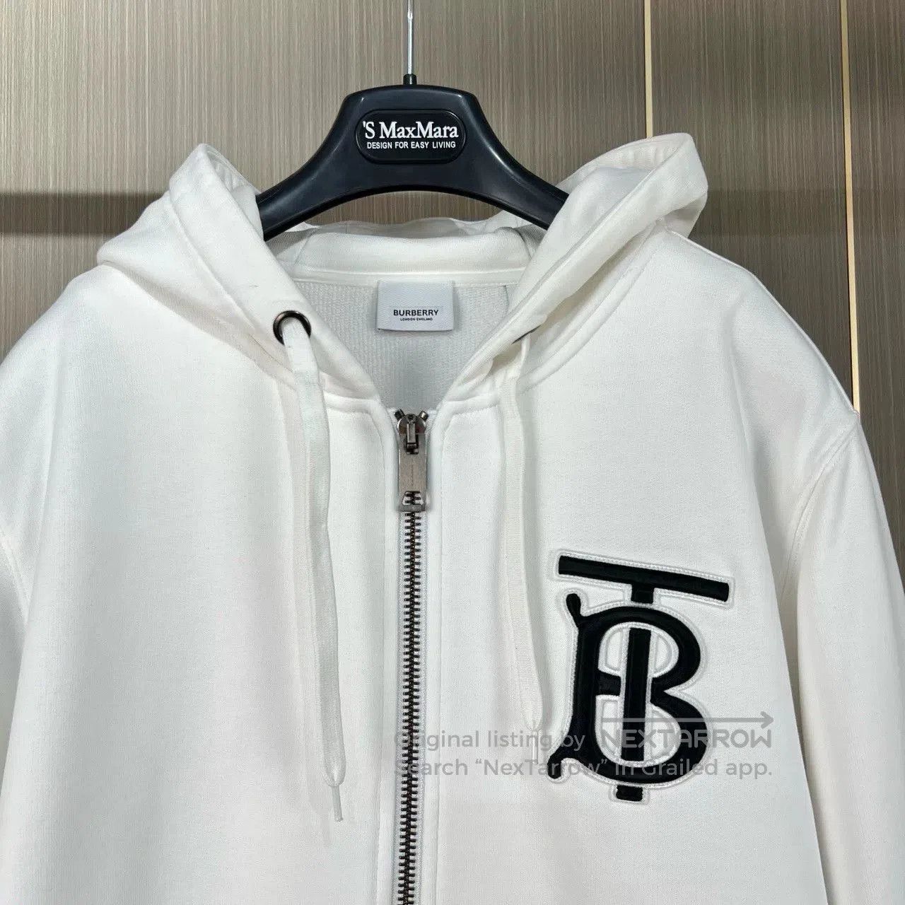 Burberry burberry embroidered tb zip hoodie. Size US S / EU 44-46 / 1 - 3 Thumbnail