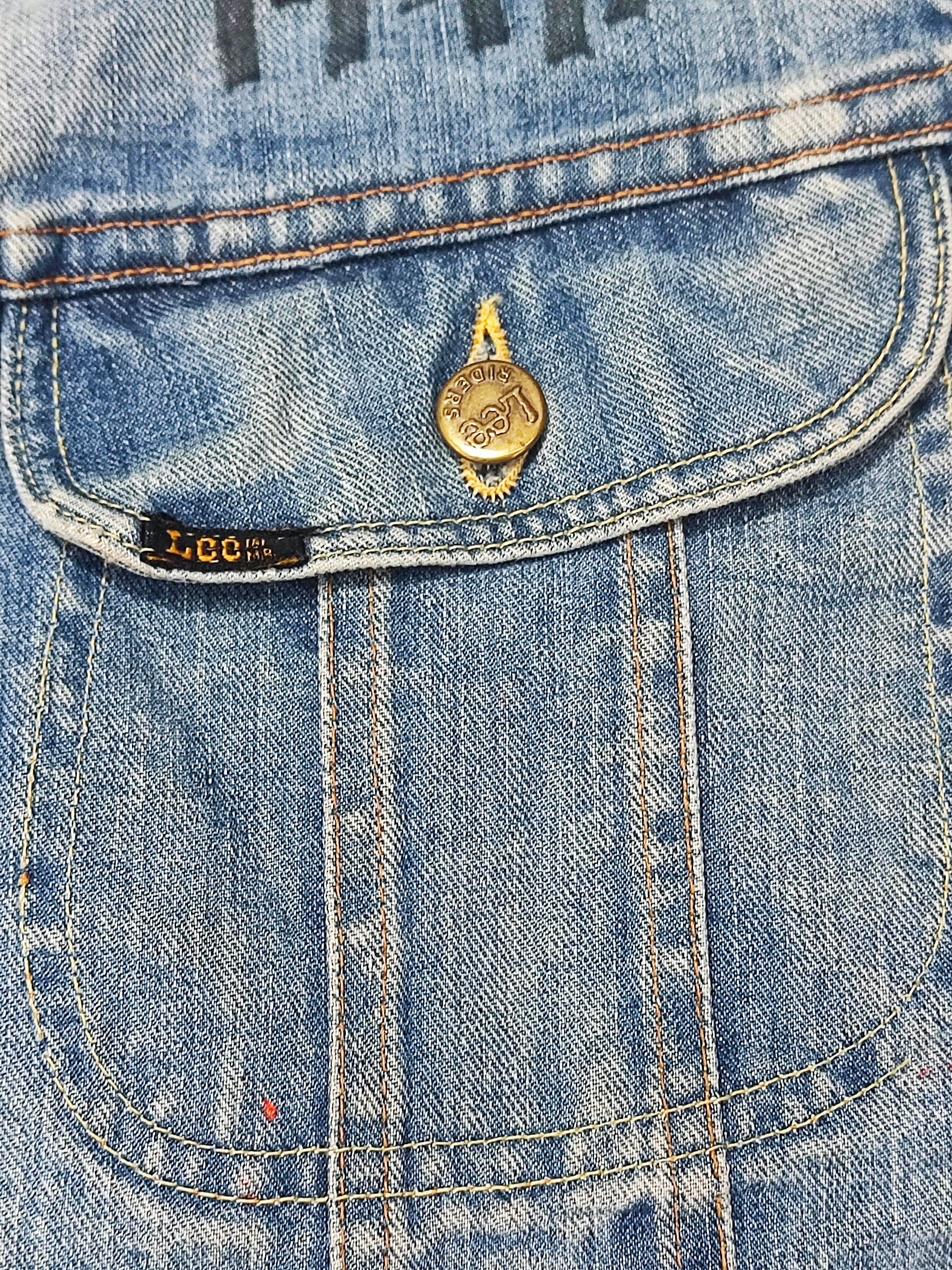 Lee True Vintage 60's Lee Denim Jacket Celebrities Style Size M / US 6-8 / IT 42-44 - 13 Thumbnail