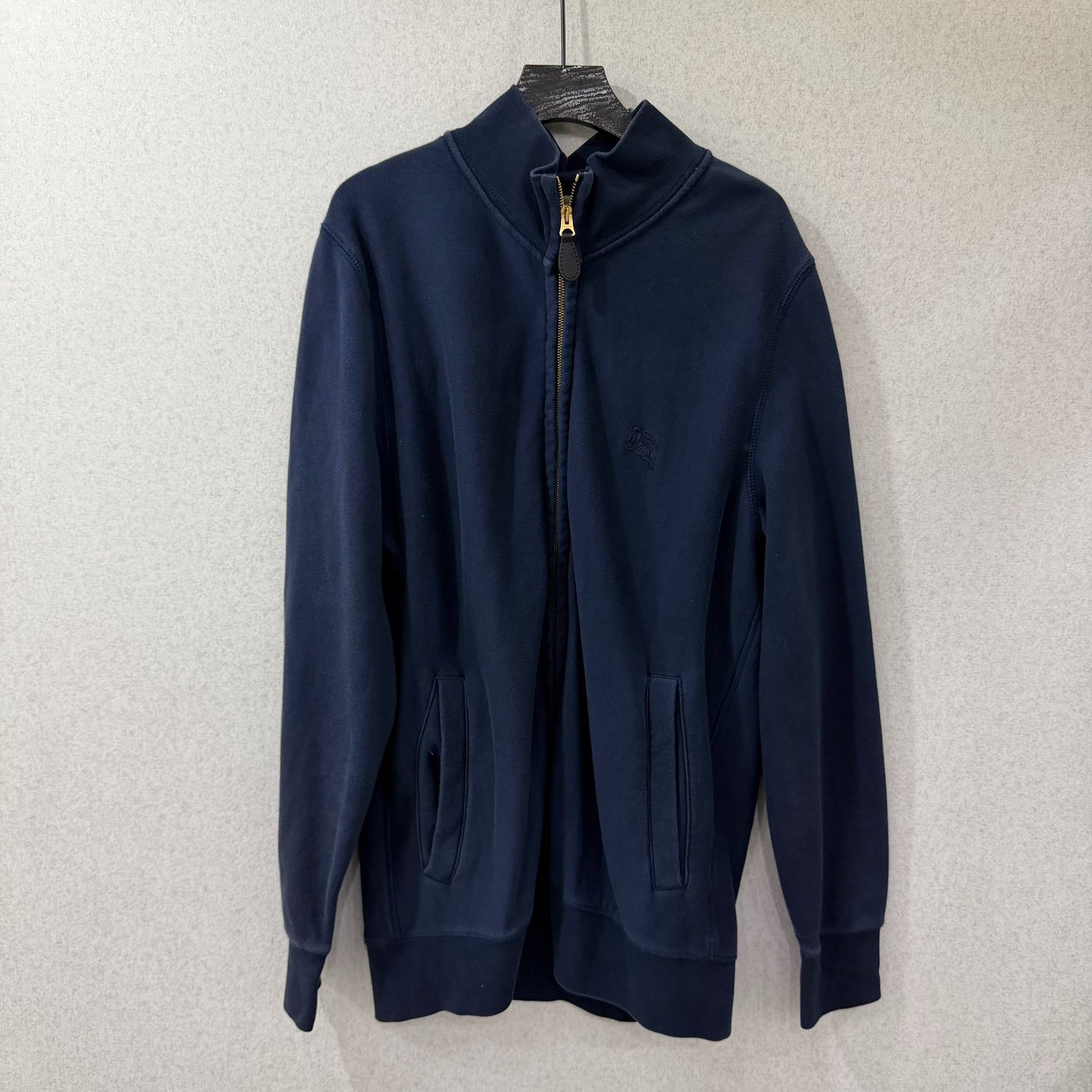 Burberry Burberry Embroidered Blue Light Jacket l Men Size US L / EU 52-54 / 3 - 1 Thumbnail