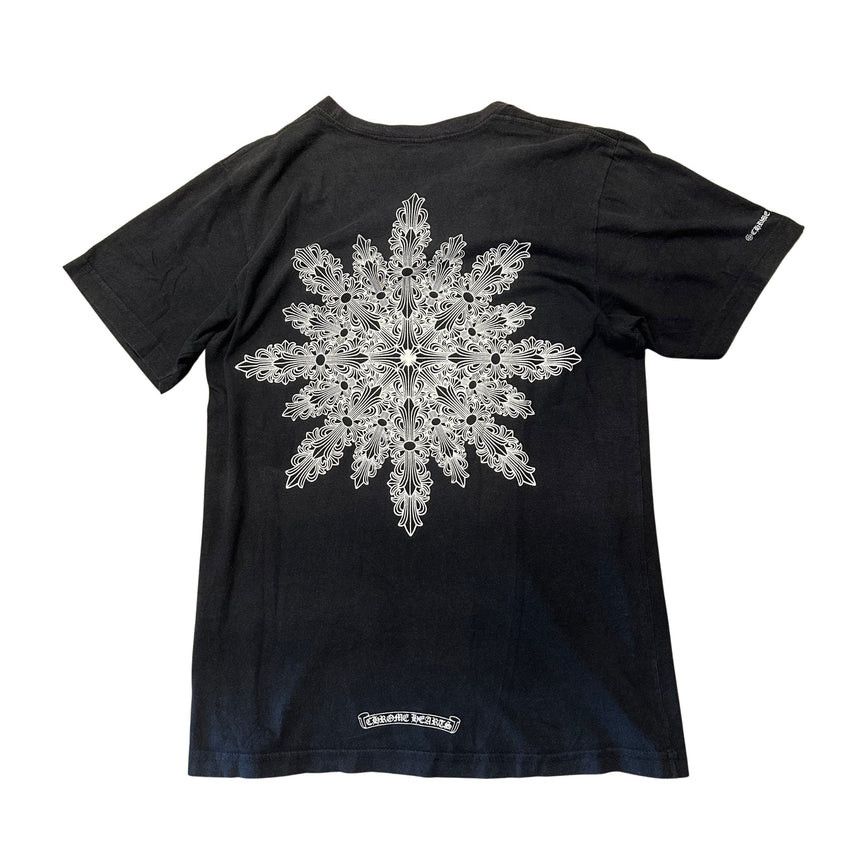 Chrome Hearts Chrome Hearts Floral Snowflake T-Shirt Black Size US M / EU 48-50 / 2 - 2 Thumbnail