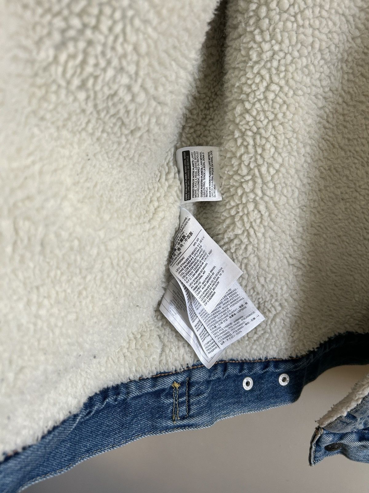 Levi's Levi’s Sherpa Denim Jean Jacket Size US S / EU 44-46 / 1 - 6 Thumbnail