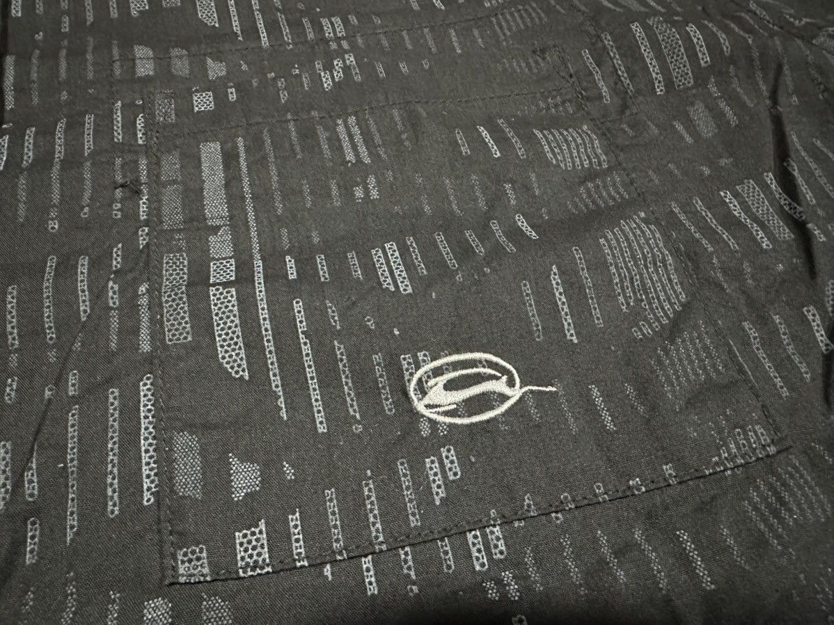 If Six Was Nine 🔥Sick Y2K Impala Tribal Black Camo Shirt Size US XL / EU 56 / 4 - 11 Thumbnail