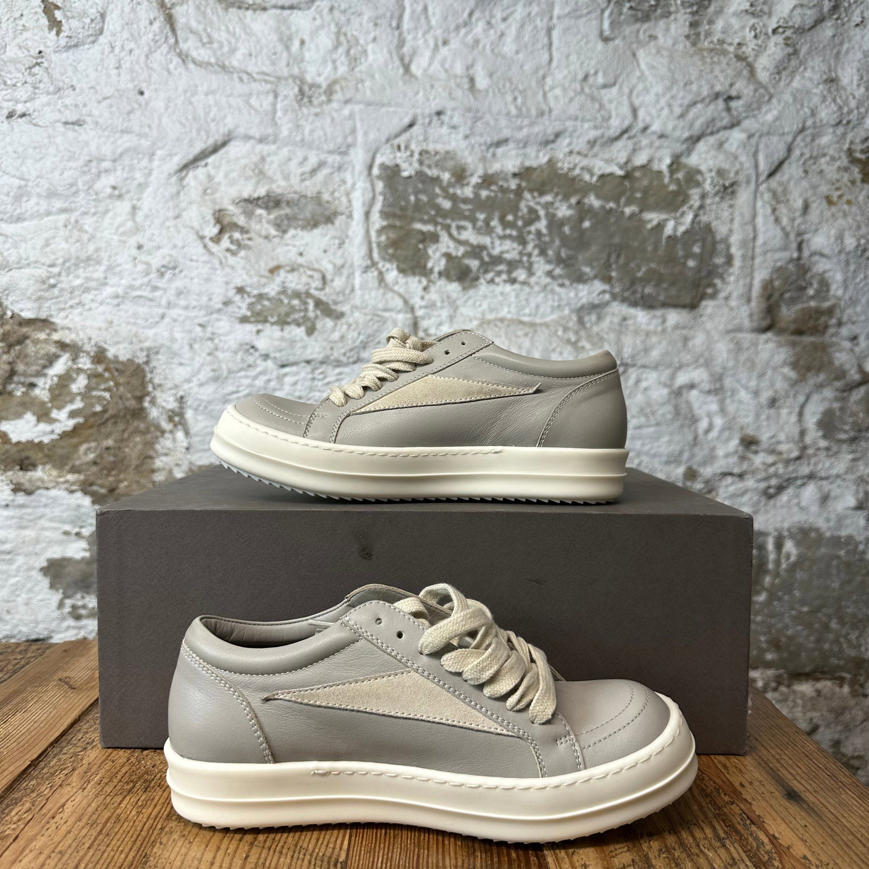 Rick Owens Rick Owens Vintage Pearl Milk Sneaker Sz 4.5 (36) Size US 5 / EU 37 - 2 Thumbnail
