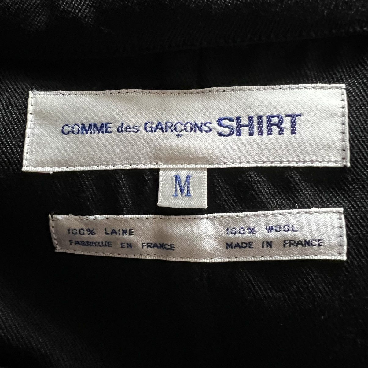 Comme des Garcons SHIRT Men's Lightweight Wool Jacket Sz M Size US M / EU 48-50 / 2 - 7 Thumbnail