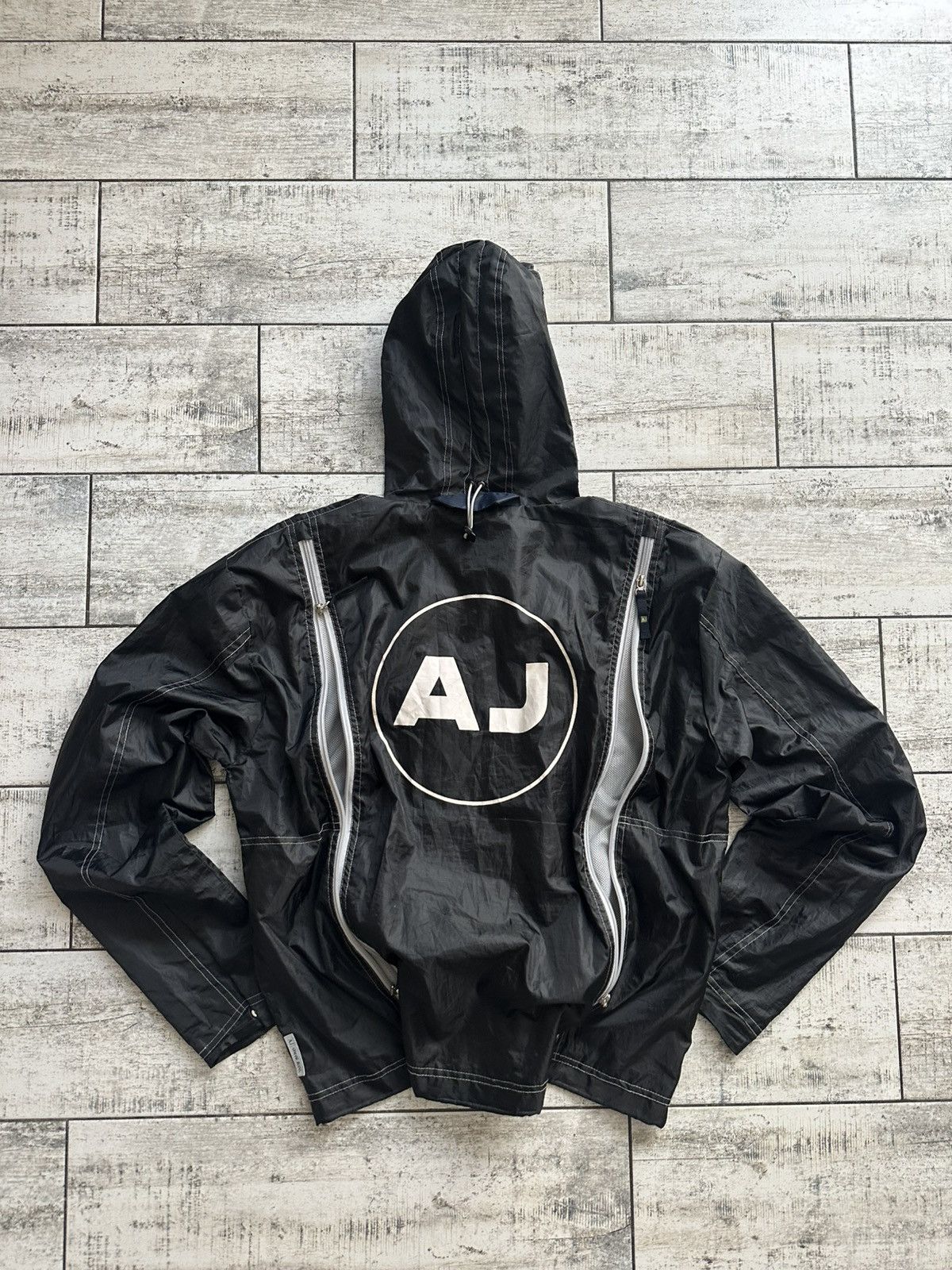 Armani vintage Armani Jeans y2k ventilated technical jacket 00s Size US L / EU 52-54 / 3 - 3 Thumbnail