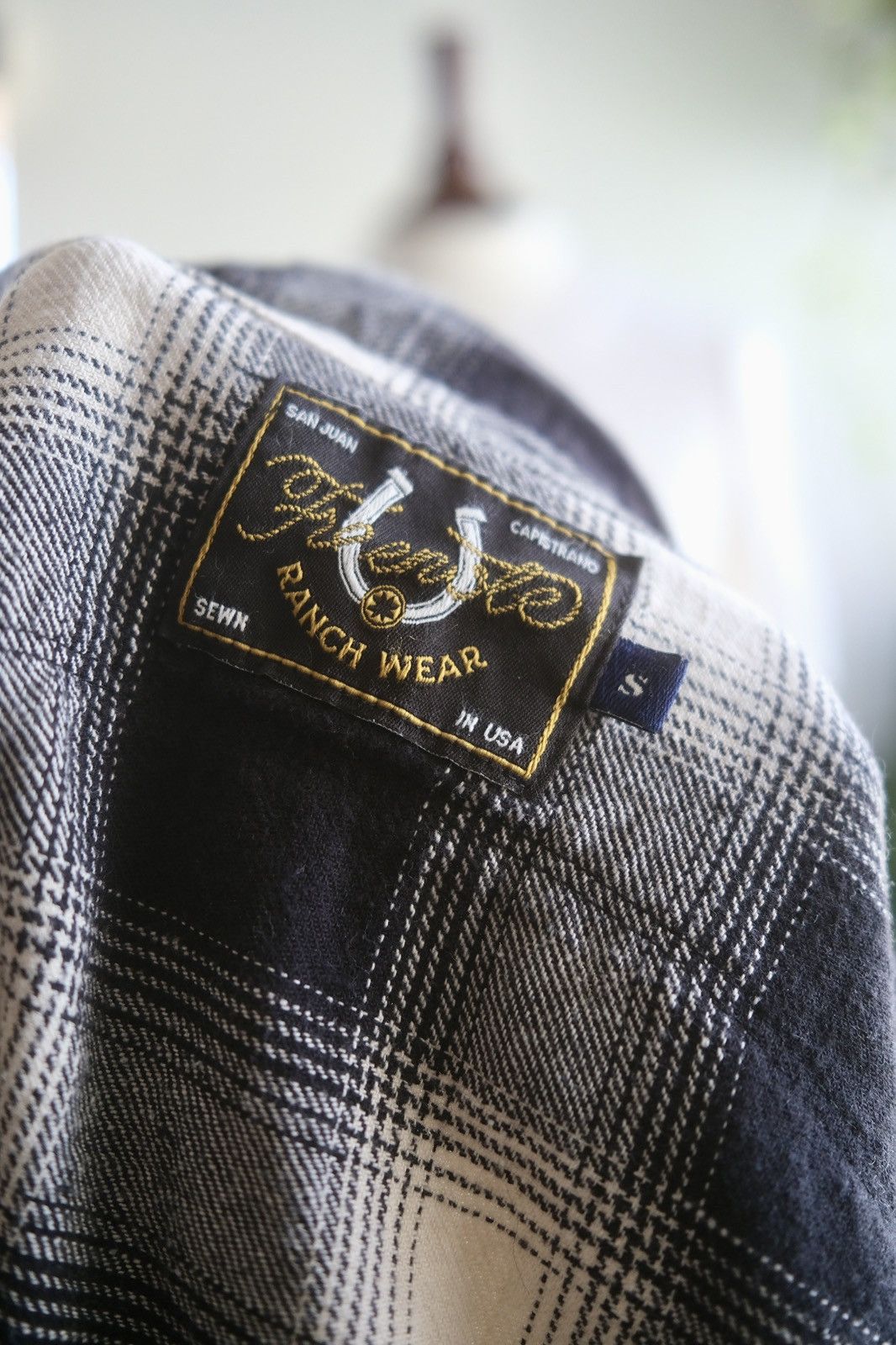 Freenote Freenote Modern Western Shadow Plaid (Black and White) Size US S / EU 44-46 / 1 - 2 Thumbnail