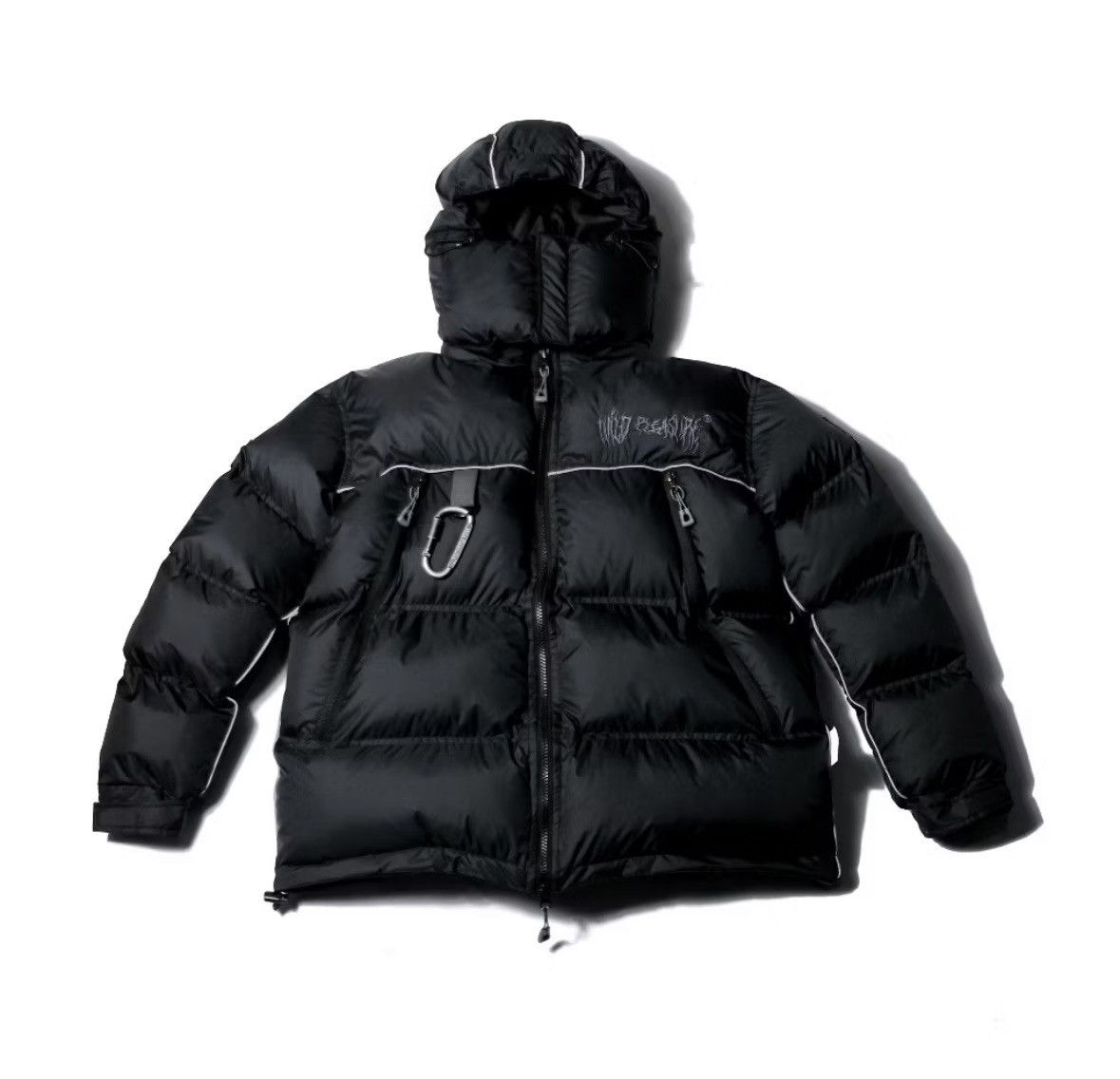 Other Wild puffer jacket gorpcore jacket puffer boxy black Size US L / EU 52-54 / 3 - 2 Thumbnail