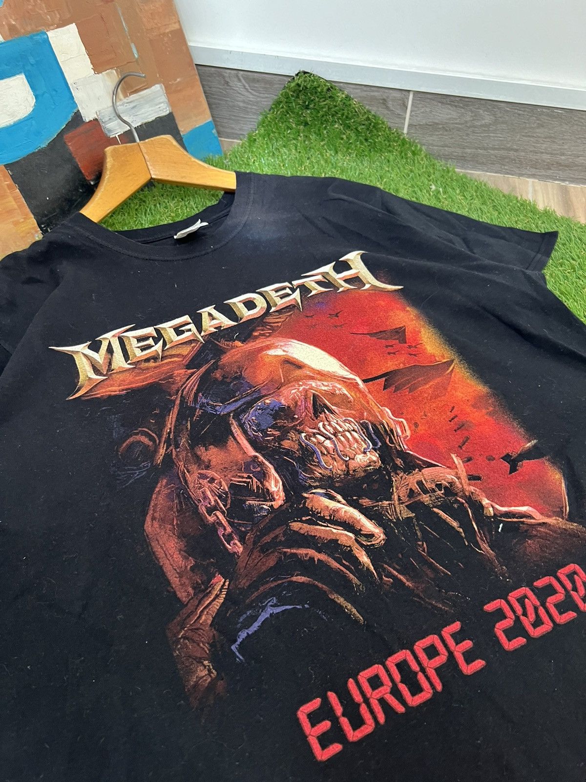 Band Tees × Gildan × Megadeth T-shirt Megadeth 2020 Size US XL / EU 56 / 4 - 5 Thumbnail