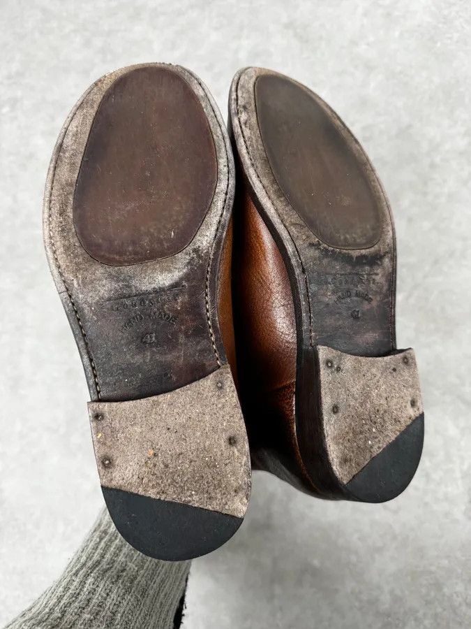 The Last Conspiracy The Last Conspiracy Brown Gradient Leather Boots Size US 8 / EU 41 - 10 Thumbnail