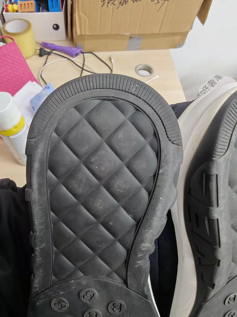 Chanel Chanel Black and White Sneakers -2505 Size US 10 / EU 43 - 5 Thumbnail