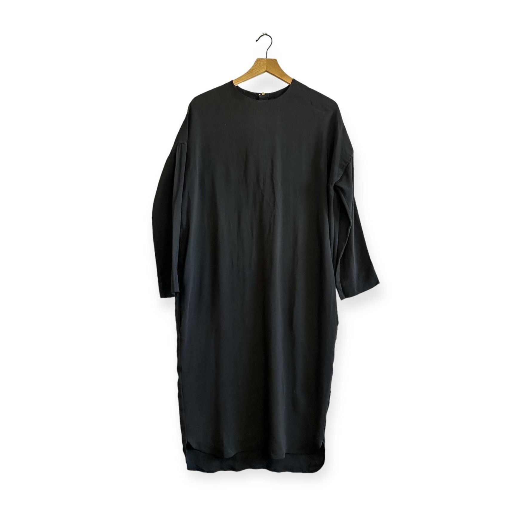 image of Marni Crewneck Midi Dress, Blue, Size 44 Italy, Women's