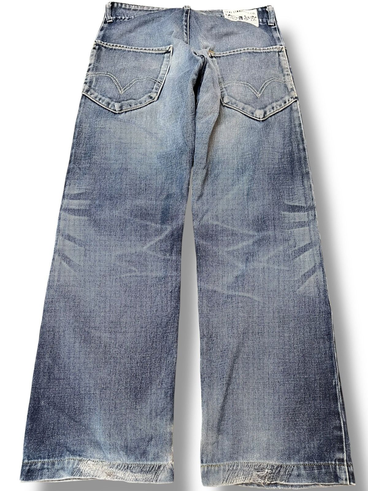 Levi's Vintage Clothing Vintage Levi’s 604 Baggy Wide Leg Denim Size US 31 - 4 Thumbnail