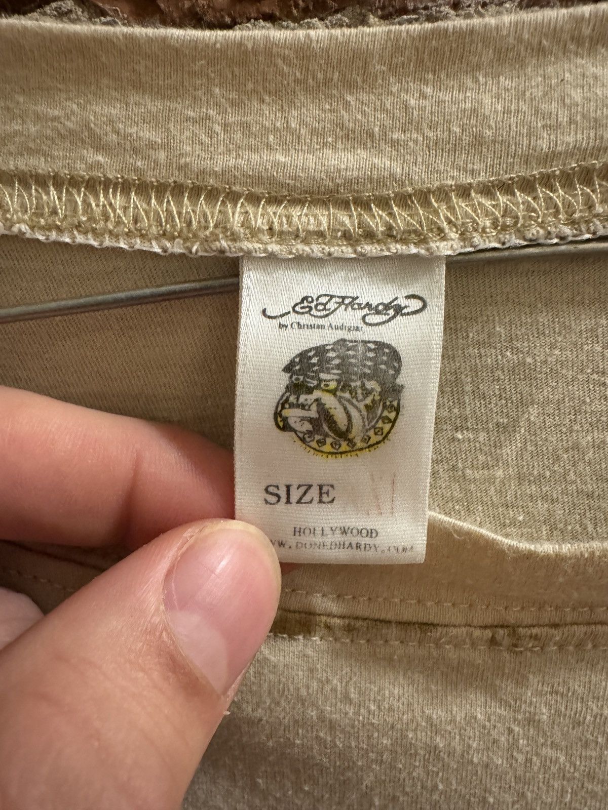 Ed Hardy Ed Hardy Vintage Tee Size US XL / EU 56 / 4 - 4 Thumbnail