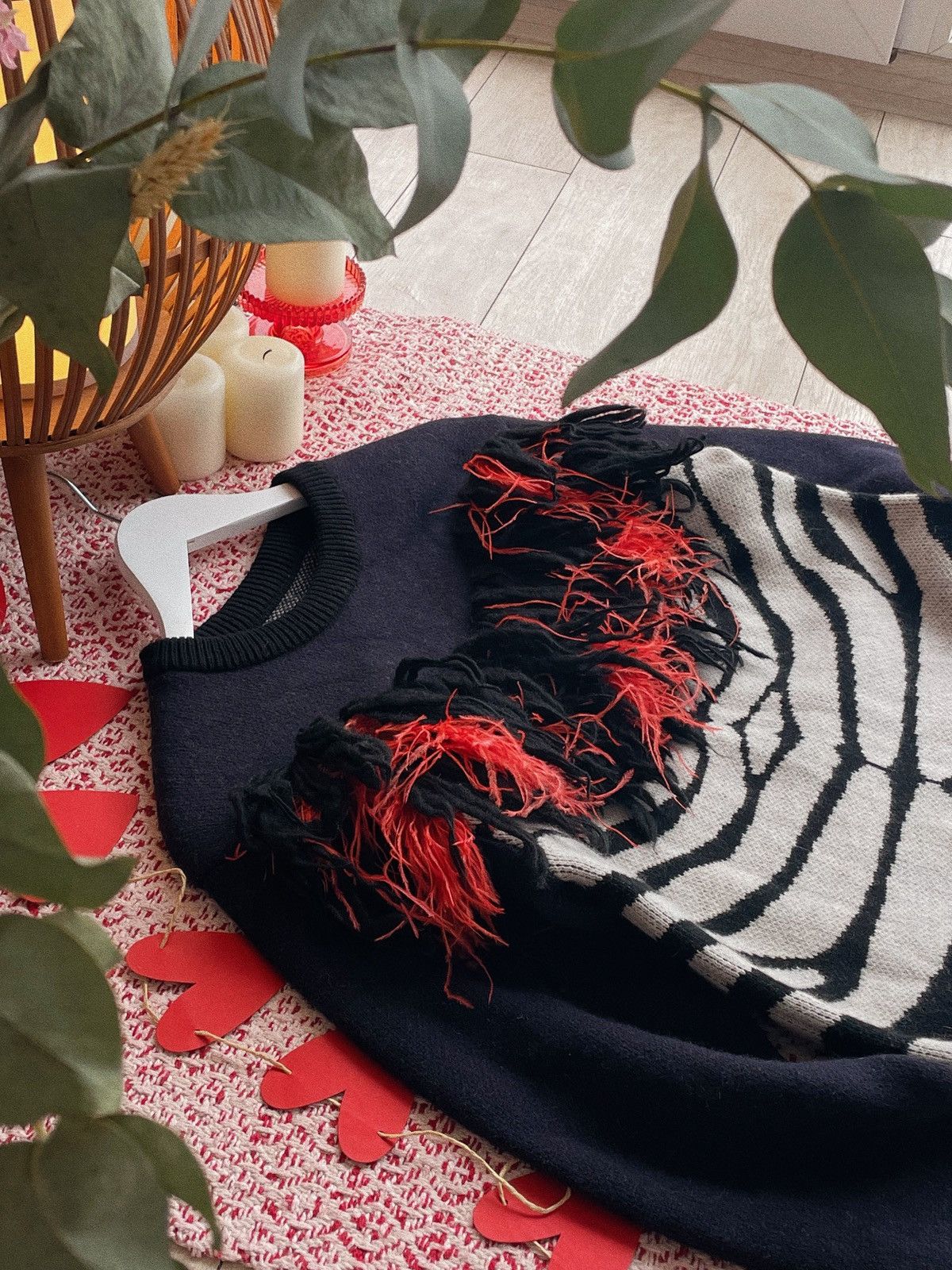 Sacai Archive Sacai FW2013 Zebra Wool Sweater Size XS / US 0-2 / IT 36-38 - 1 Thumbnail