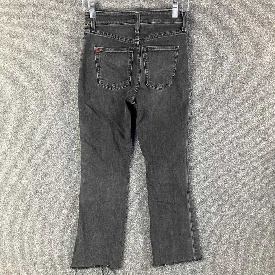 Bdg BDG Jeans Women's 25 Kick Flare Crop Cut Off Denim Cotton Size 25" / US 0 / IT 36 - 6 Thumbnail