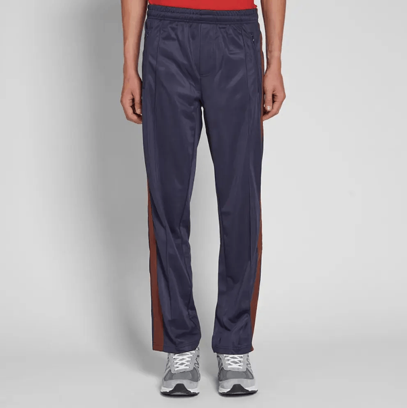 Our Legacy Navy Brown Stripe Track Pants Size US 30 / EU 46 - 4 Thumbnail