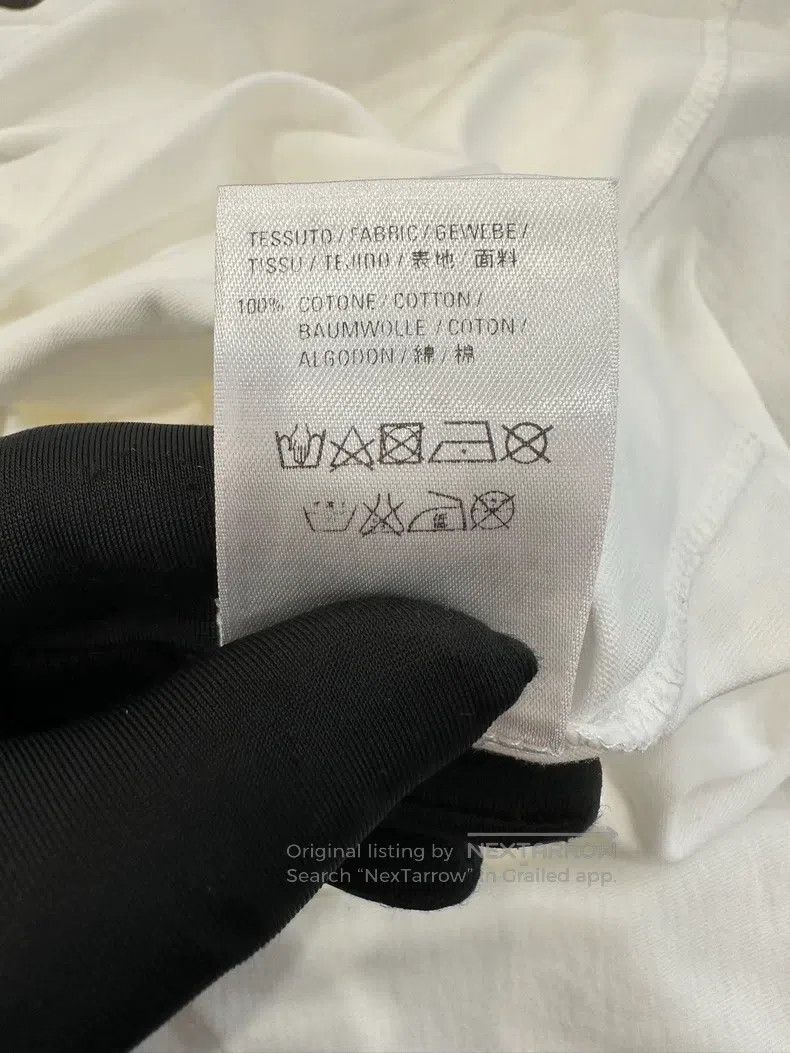 Balenciaga Balenciaga Double B Letter Logo White Short Sleeve Size US XS / EU 42 / 0 - 8 Thumbnail