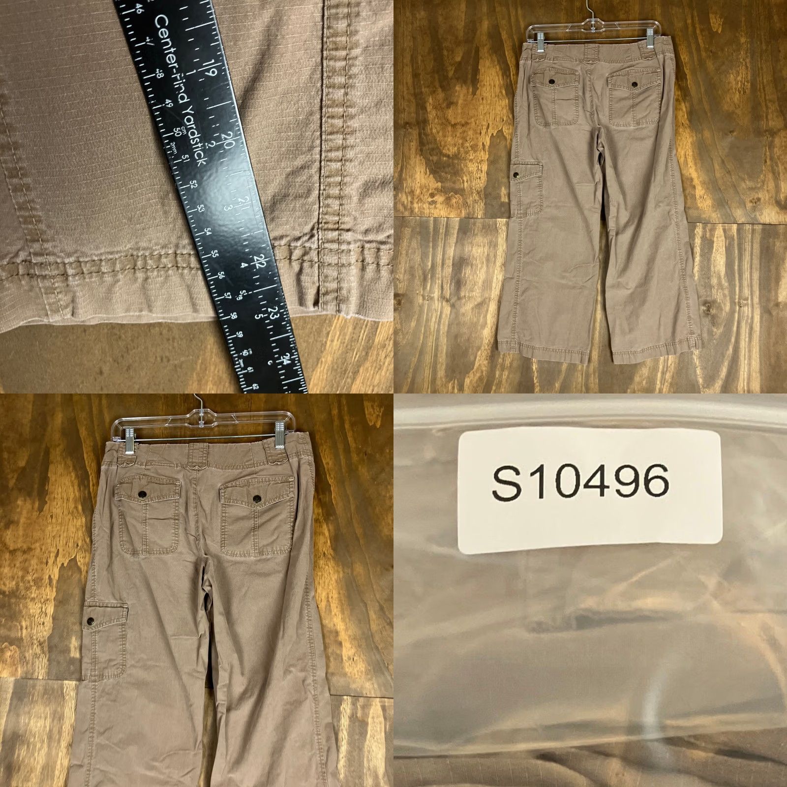 Eddie Bauer Eddie Bauer Womens Pants Brown Mid Rise Vashon Fit Capri Cotton Blend Stretch 8 Pants Womens Size 24" / US 00 / IT 34 - 8 Thumbnail