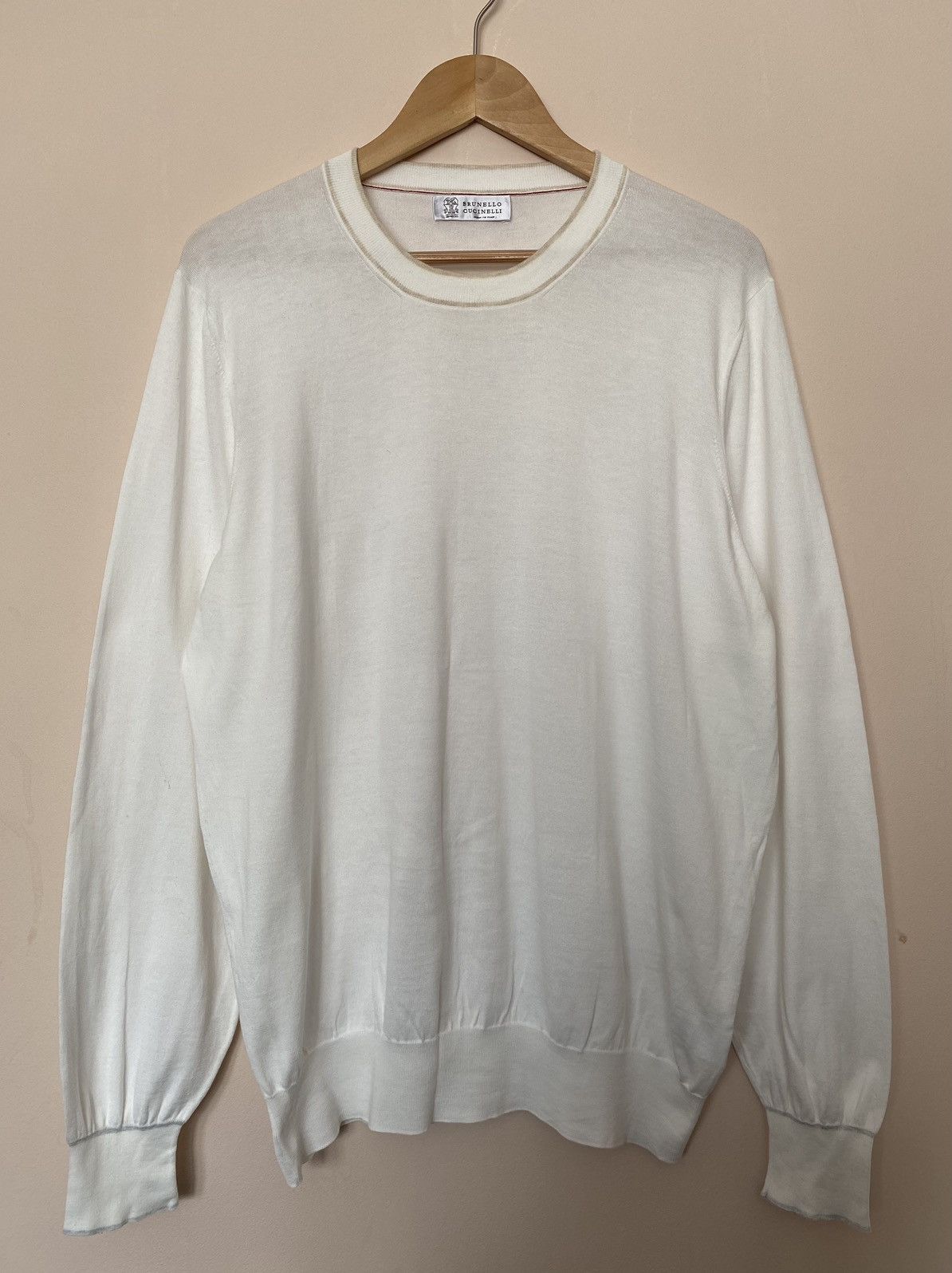 Brunello Cucinelli 🔥 Brunello Cucinelli Sweater Jumper Model: M29802000 Size US L / EU 52-54 / 3 - 1 Thumbnail
