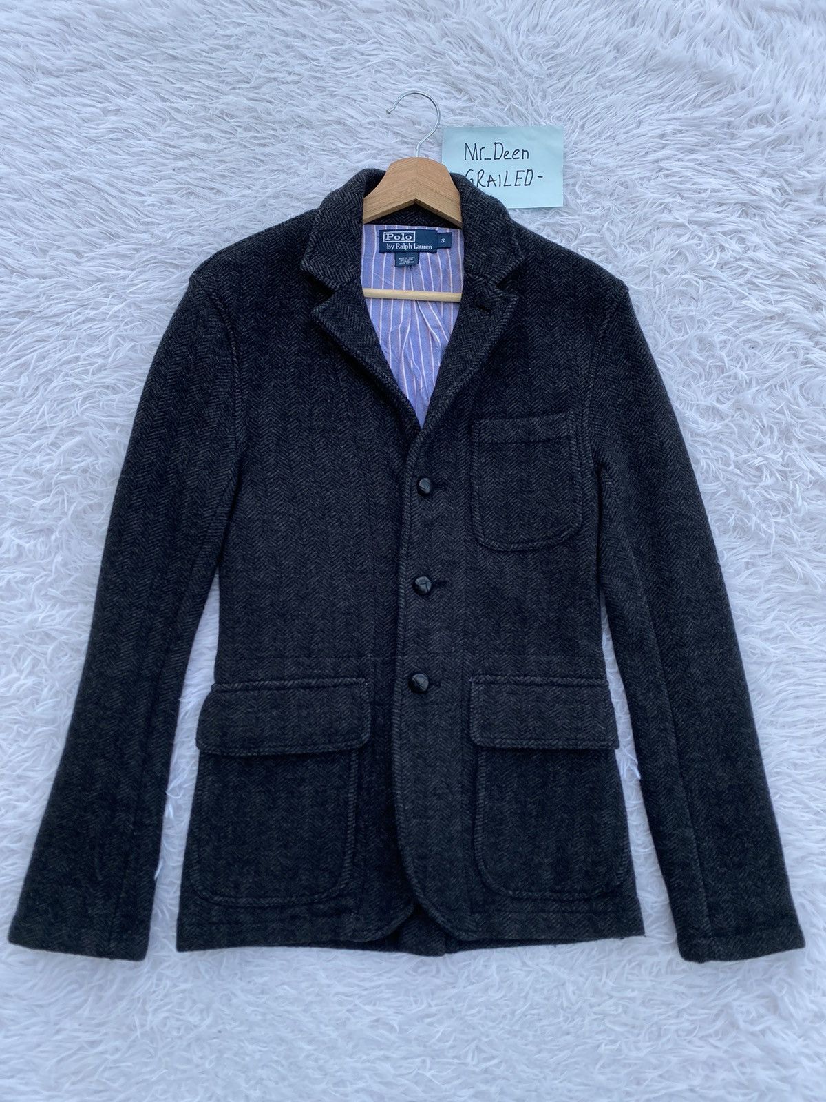 Polo Ralph Lauren Rare Vintage Polo Ralph Lauren Wool Coat/ Jacket Size US S / EU 44-46 / 1 - 4 Thumbnail