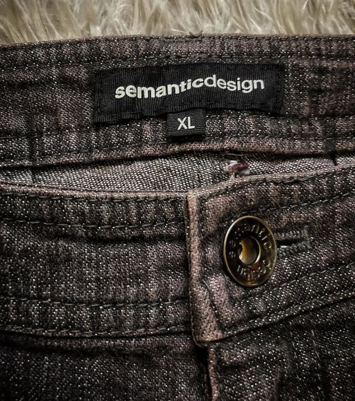 semanticdesign Semantic Design Crocodile Leather Denim Size US 30 / EU 46 - 4 Thumbnail