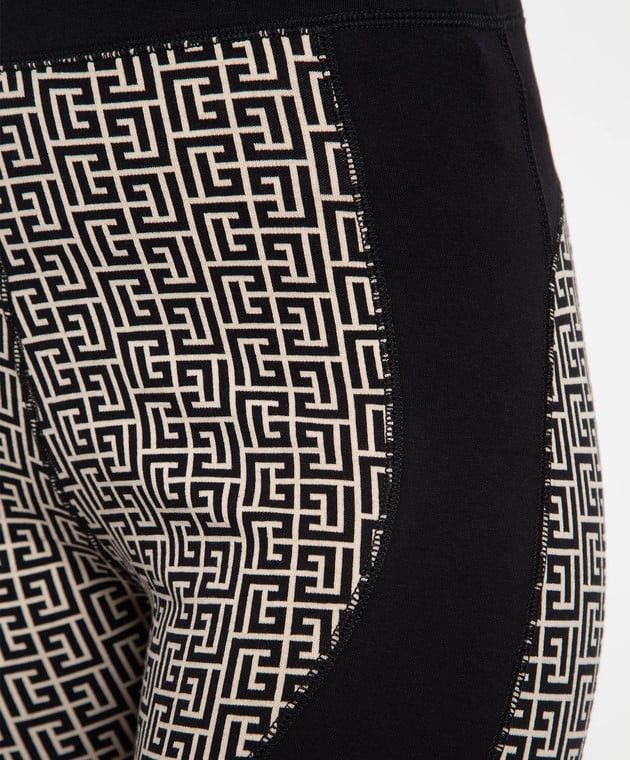 o1srvl11e0524 Monogram Short in Black White