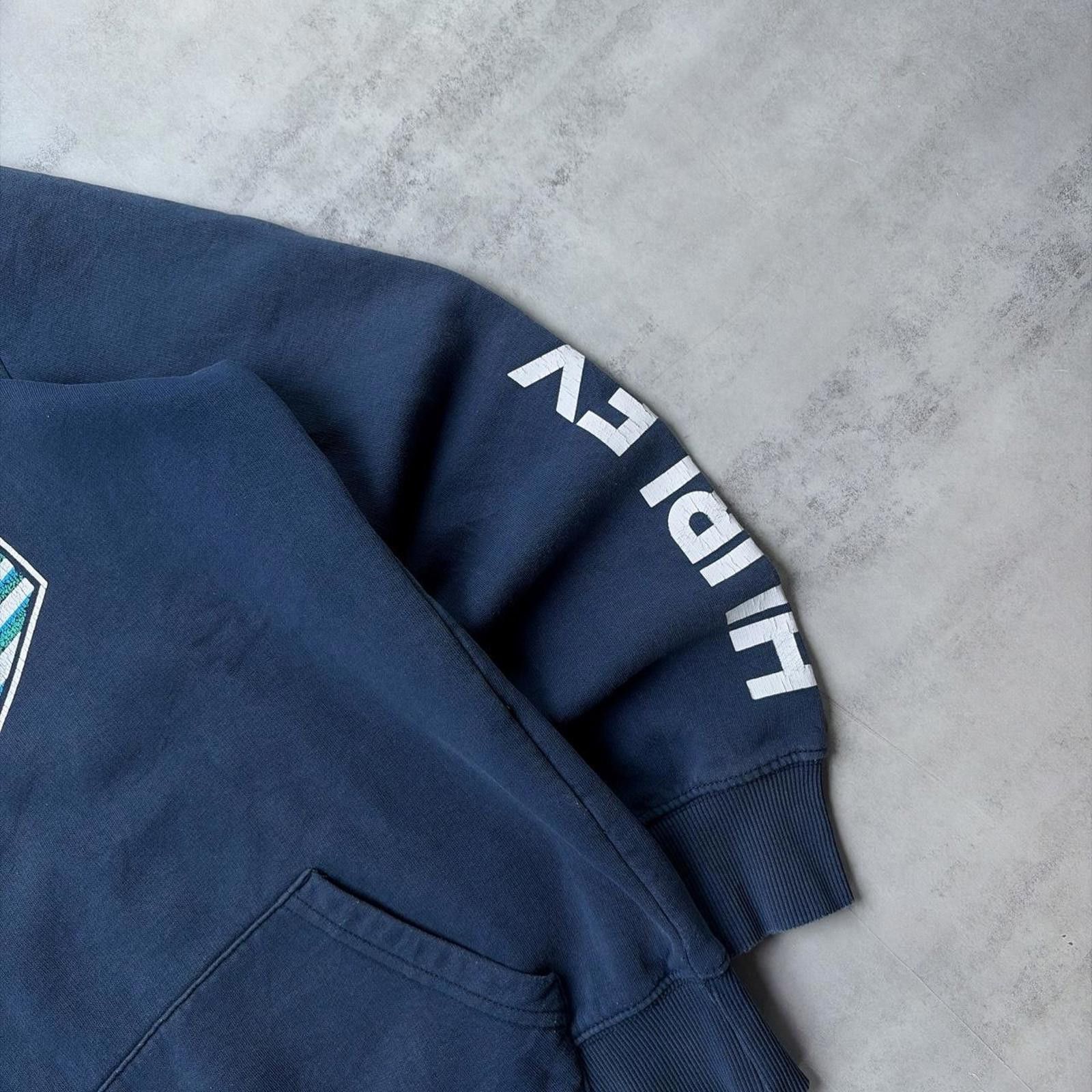 Hurley Y2K Navy Hurley International Grunge Surfwear Hoodie Size L / US 10 / IT 46 - 4 Thumbnail