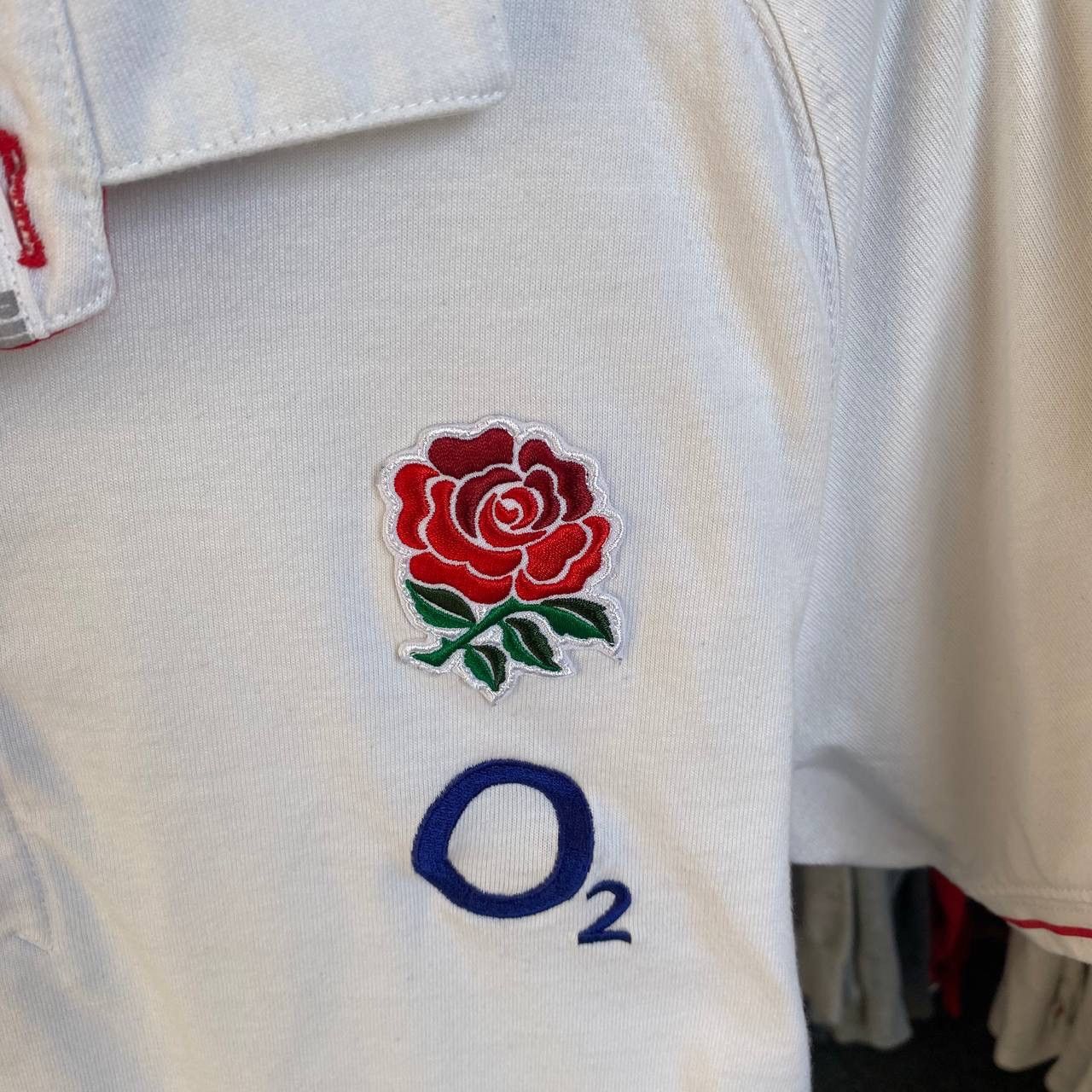 Nike × Vintage Vintage Nike England Rugby Small logo o2 polo Size US S / EU 44-46 / 1 - 4 Thumbnail