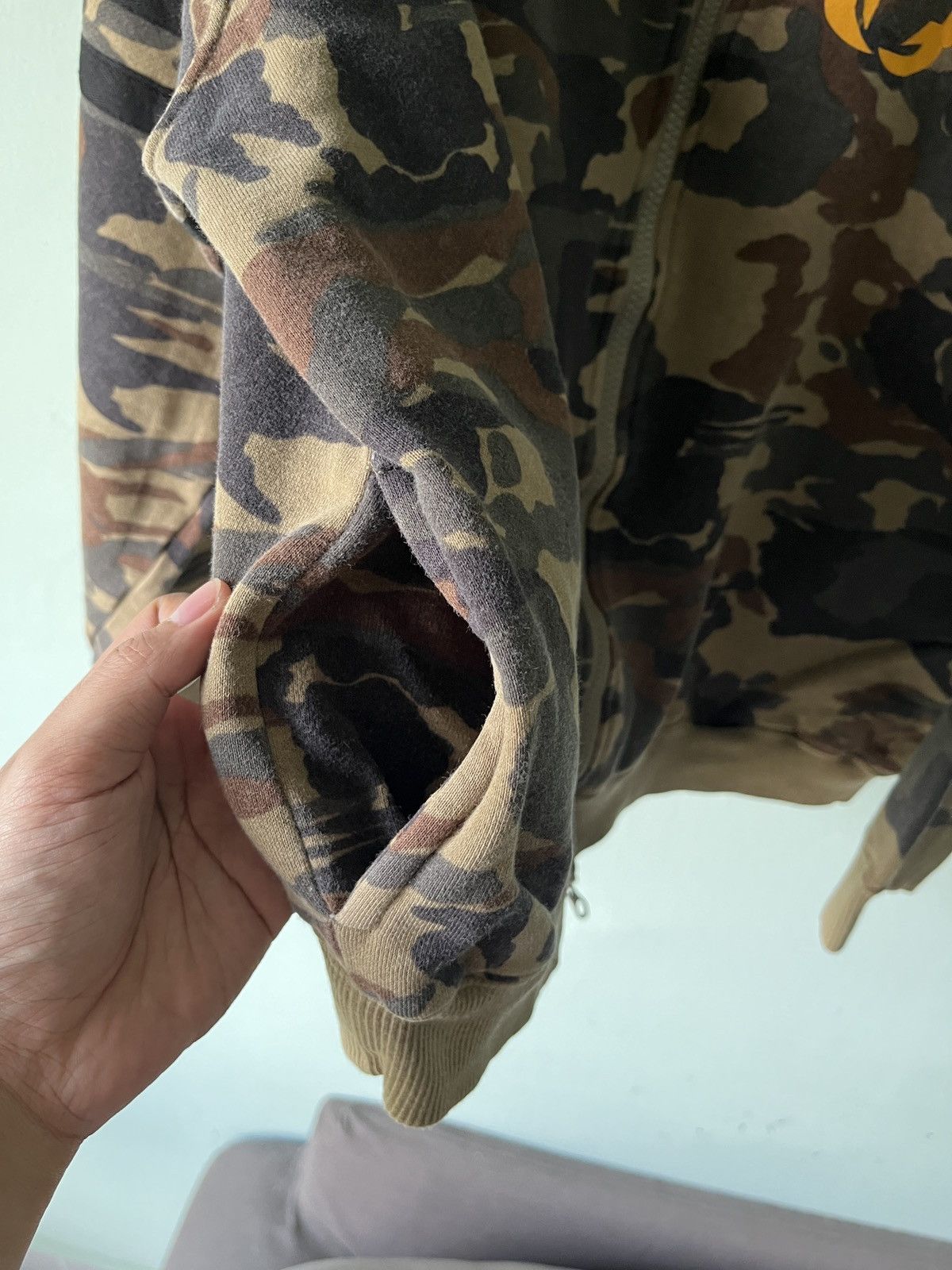 Japanese Brand Punk Drunker Camo Hoodie Size US M / EU 48-50 / 2 - 10 Thumbnail