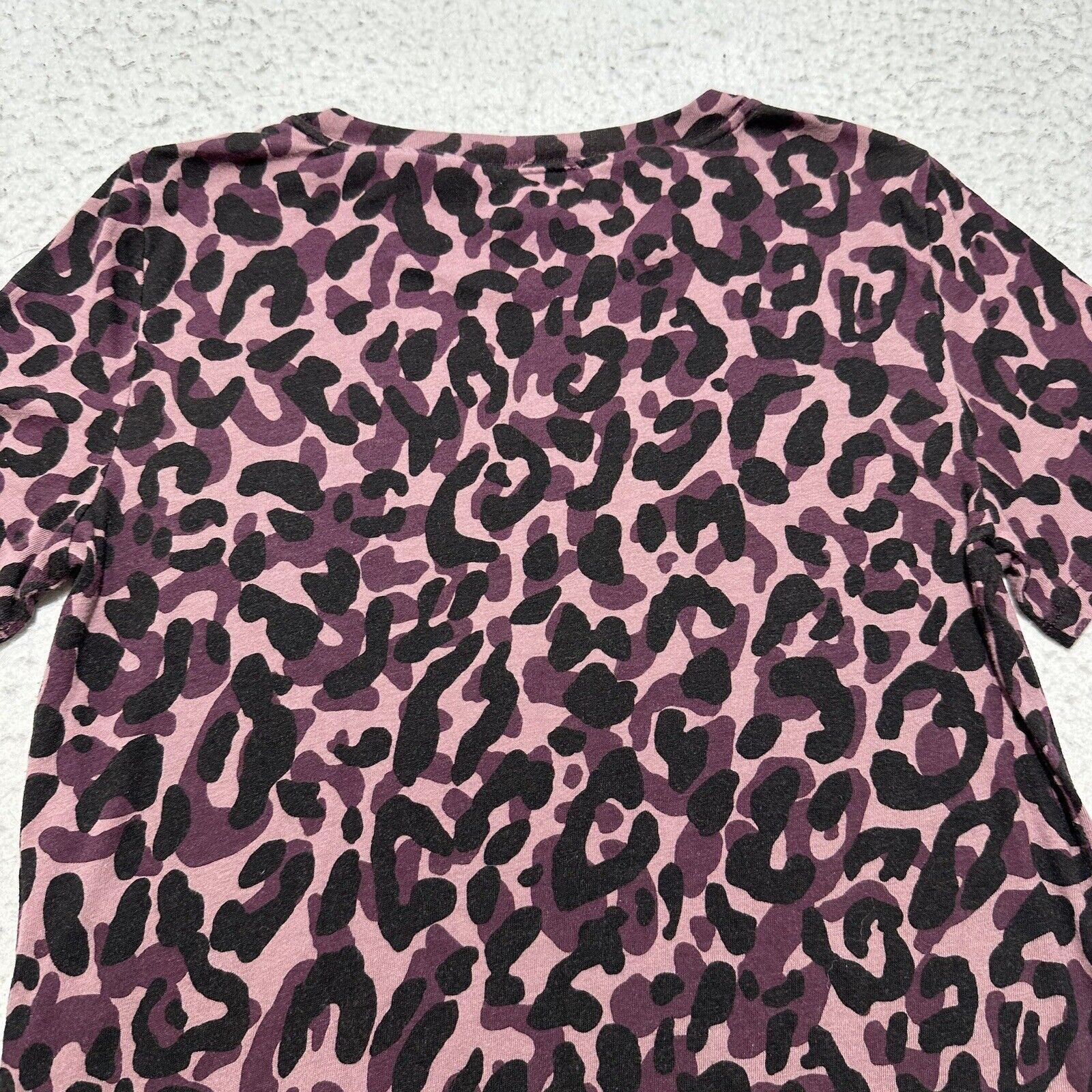 Victoria's Secret Victoria's Secret XS Pink Leopard Sleepwear Top Shirt Size XS / US 0-2 / IT 36-38 - 11 Thumbnail