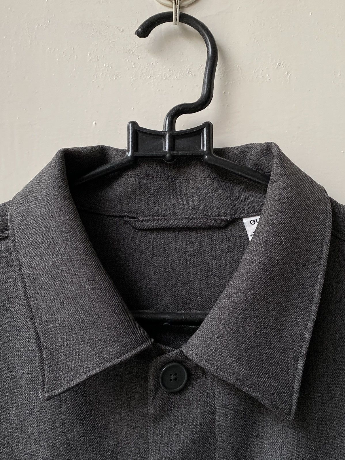 GU GU Pocket Boxy Oversize Grey Outer Shirt Size US L / EU 52-54 / 3 - 5 Thumbnail