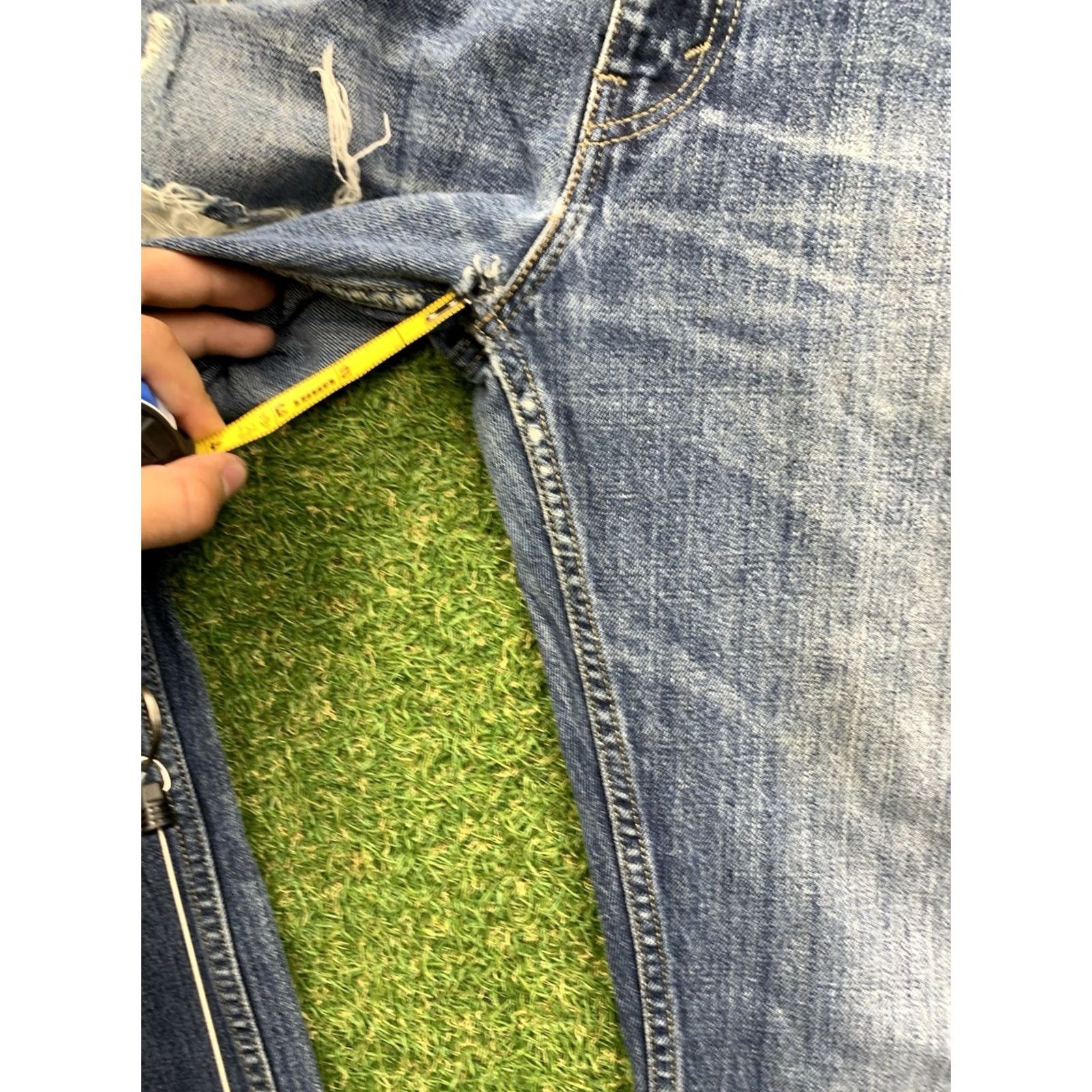 Levi's Levi's 527 Jeans Mens 36x28 Blue Straight Leg Denim Classic Mid Rise Pants Work Size US 36 / EU 52 - 6 Thumbnail